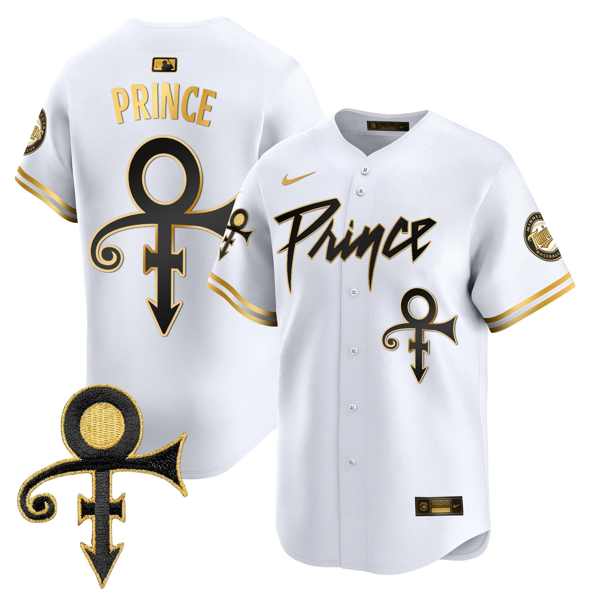MIN Prince Patch Vapor Premier Limited Jersey V4 - All Stitched