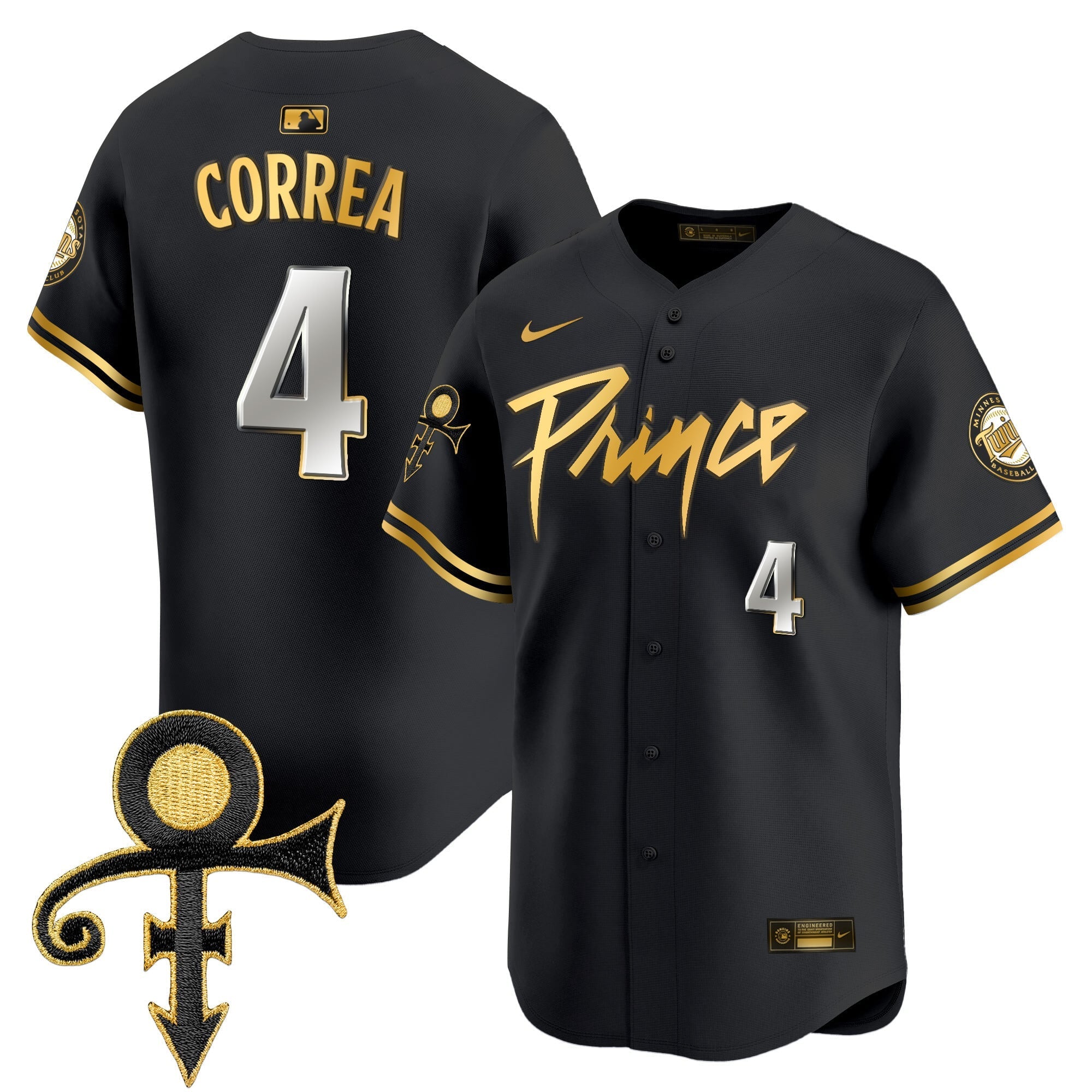 MIN Prince Patch Vapor Premier Limited Jersey V4 - All Stitched