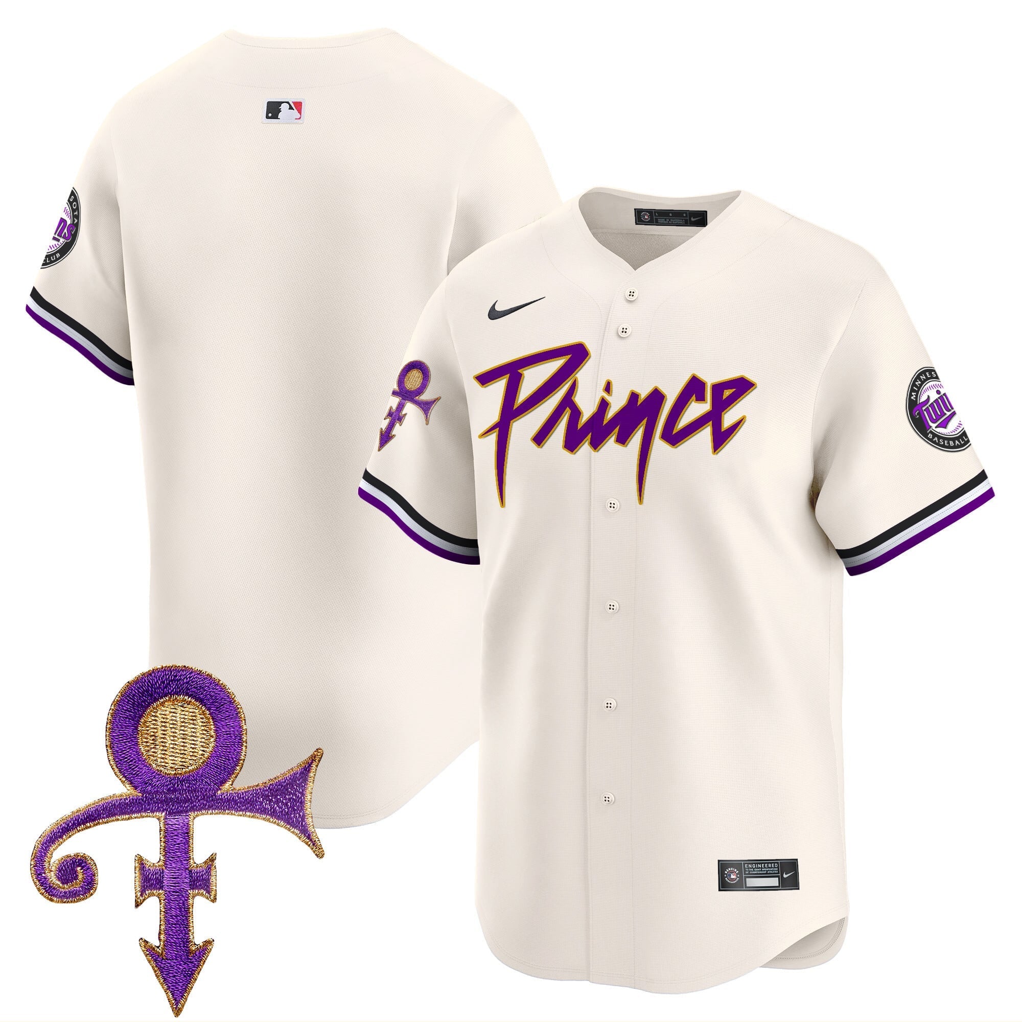 MIN Prince Patch Vapor Premier Limited Jersey V4 - All Stitched