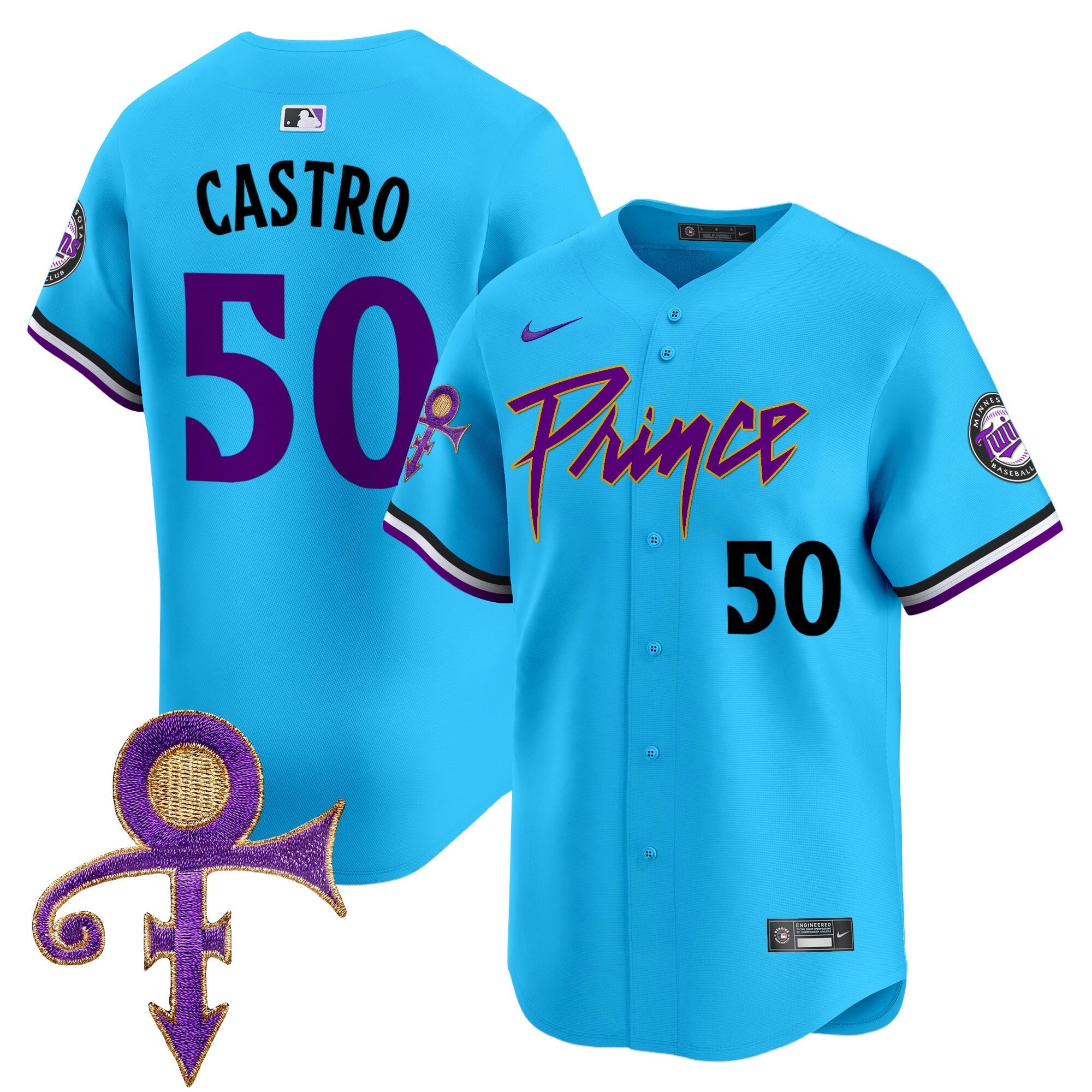 MIN Prince Patch Vapor Premier Limited Jersey V4 - All Stitched