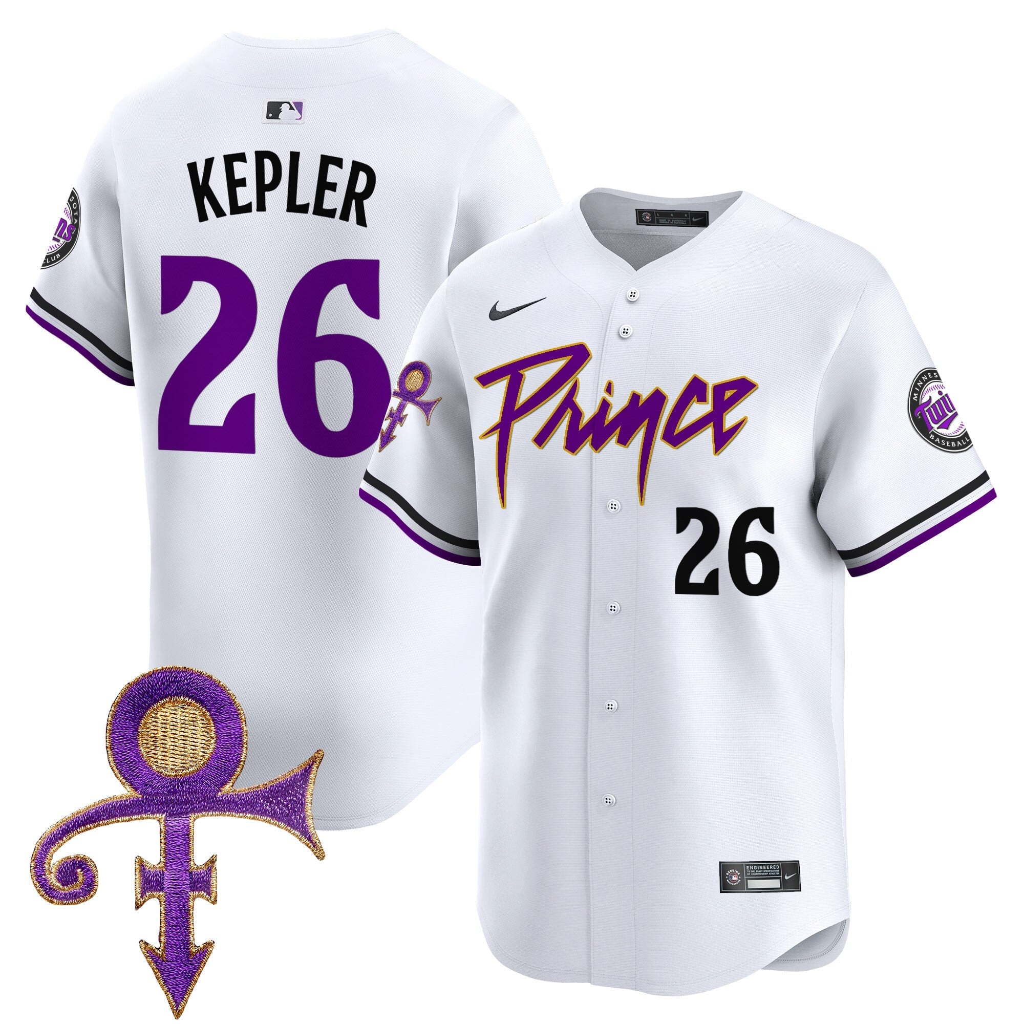 MIN Prince Patch Vapor Premier Limited Jersey V4 - All Stitched