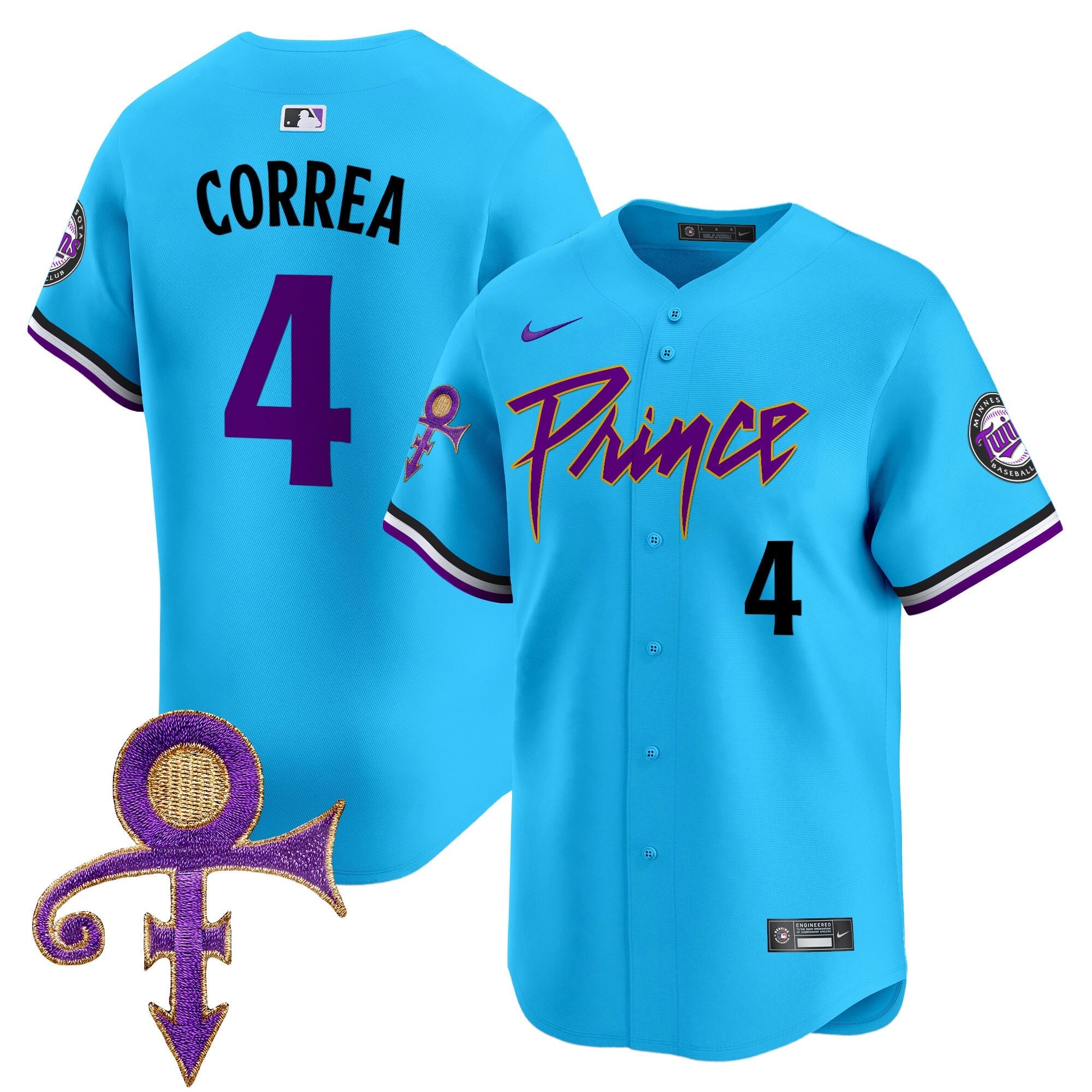 MIN Prince Patch Vapor Premier Limited Jersey V4 - All Stitched