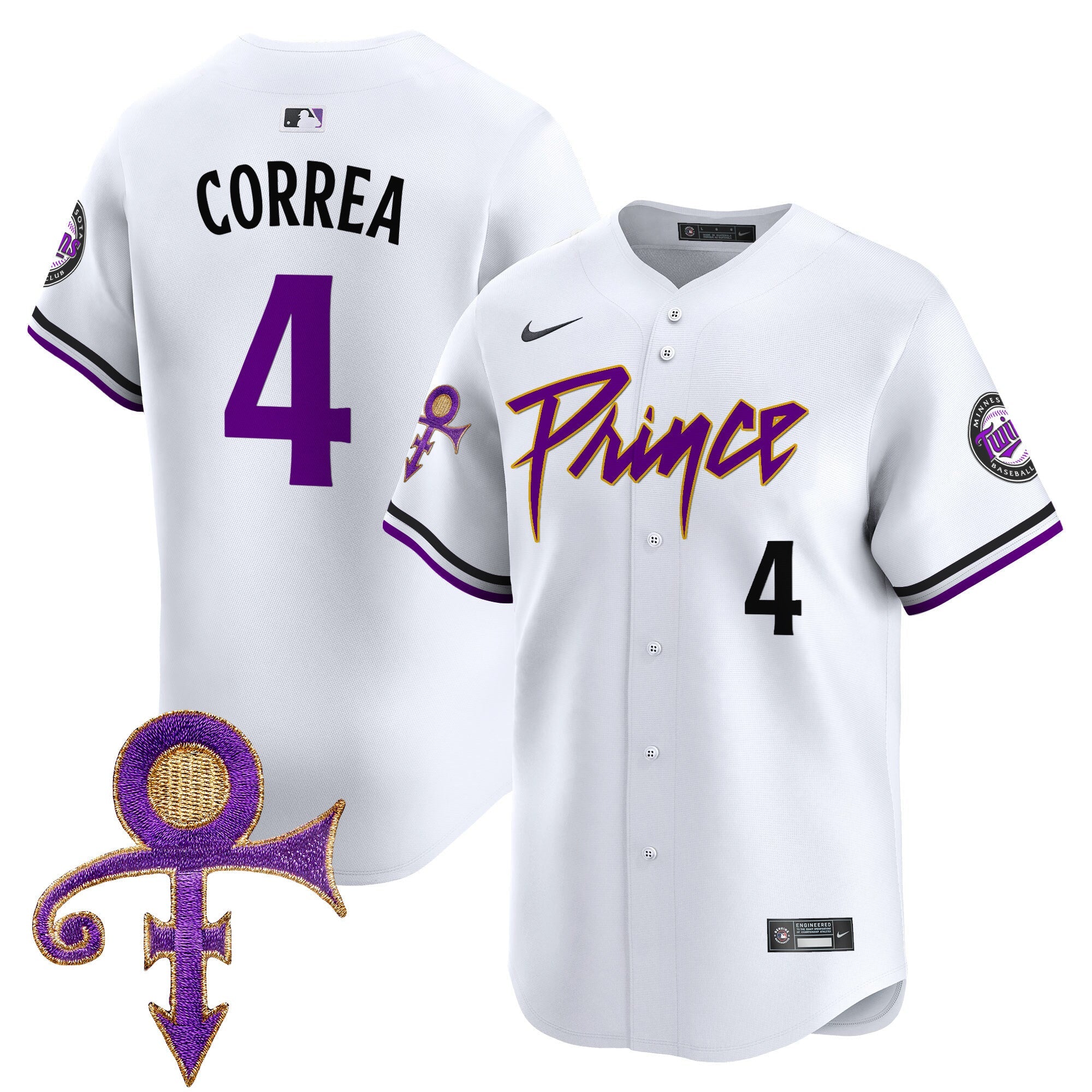 MIN Prince Patch Vapor Premier Limited Jersey V4 - All Stitched