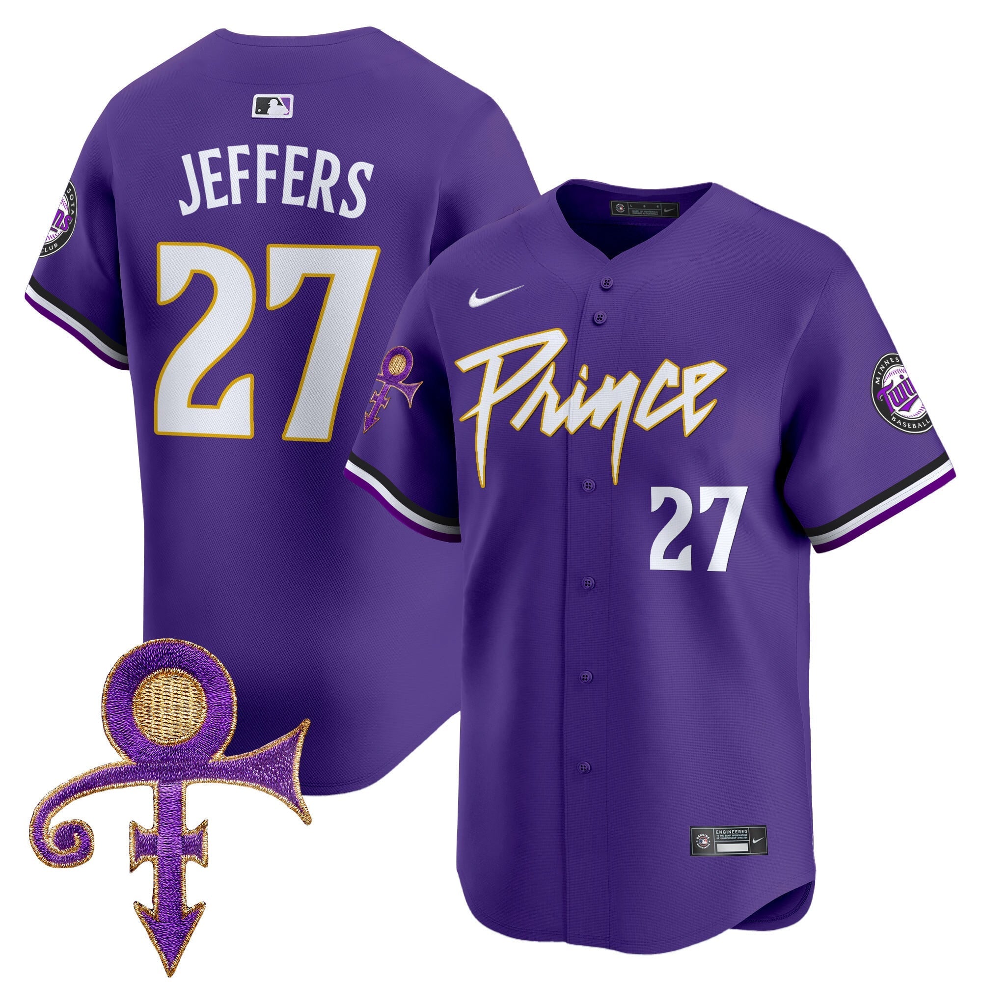 MIN Prince Patch Vapor Premier Limited Jersey V4 - All Stitched
