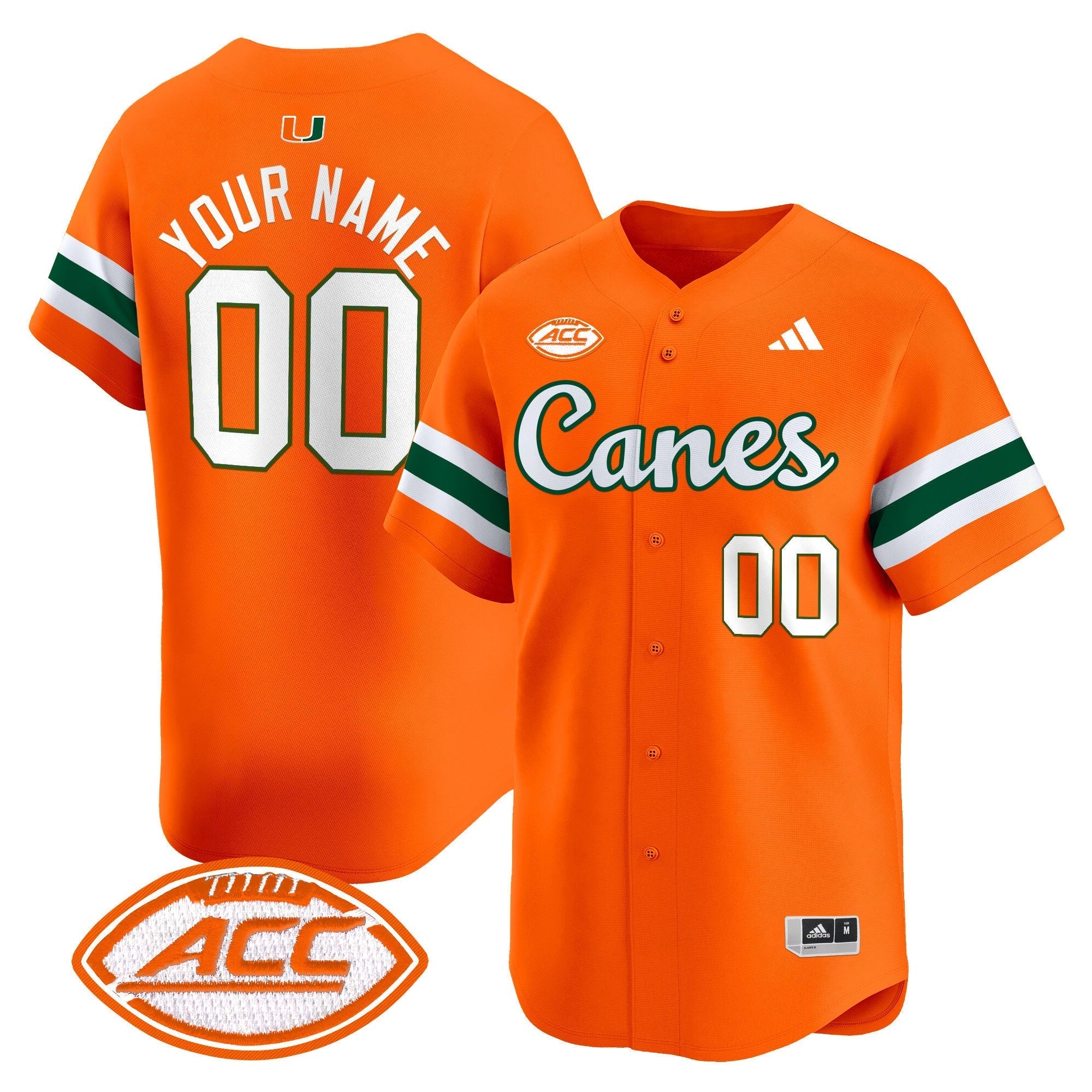 MIA 2024 Vapor Baseball Custom Jersey V2 - All Stitched