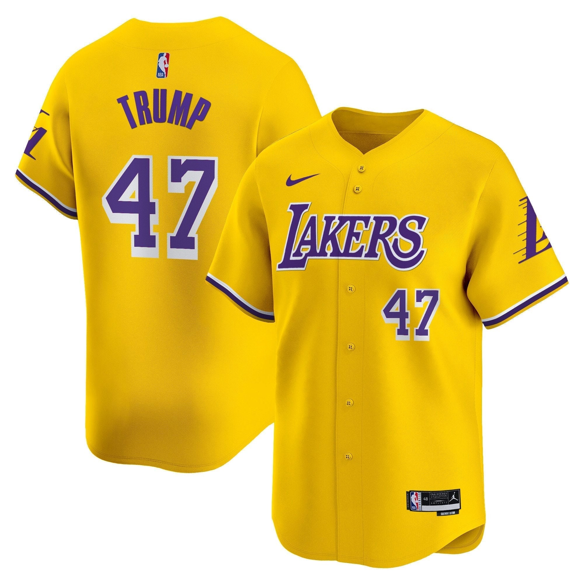 LAL Vapor Baseball Jersey - All Stitched