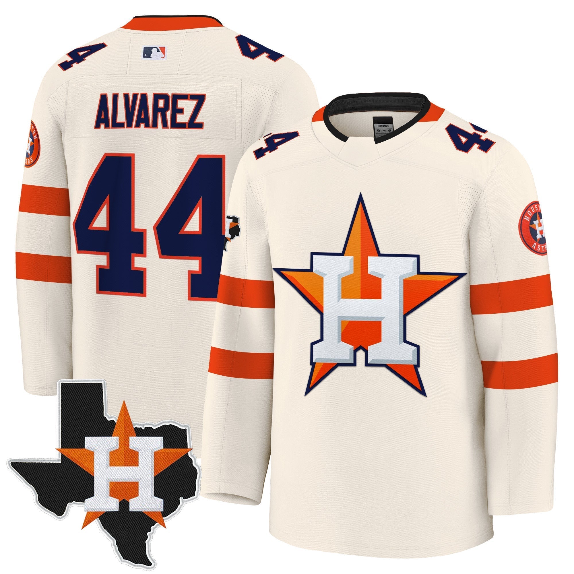 HOU Hockey Premium Jersey - All Stitched