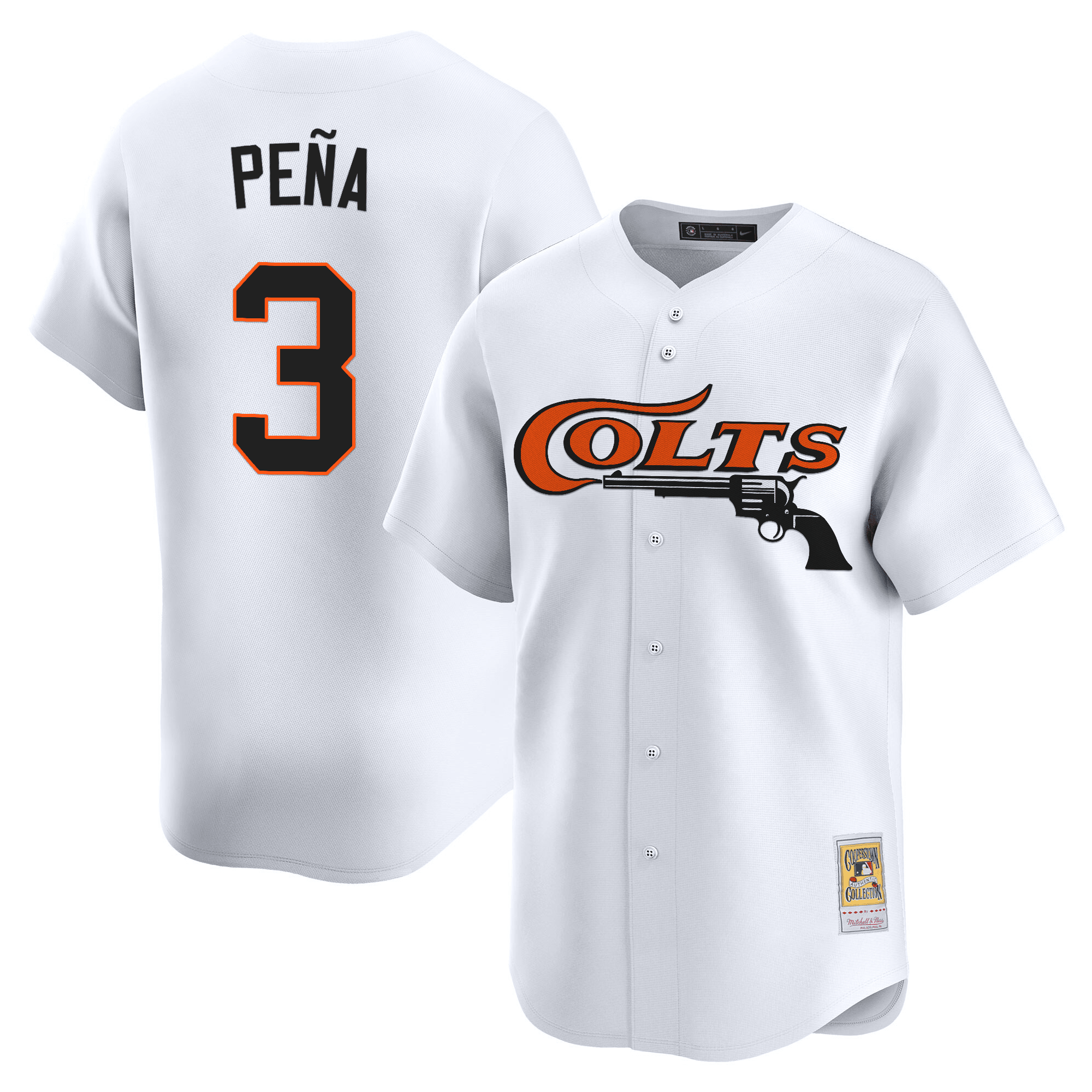 HOU Throwback Vapor Premier Limited Jersey - All Stitched
