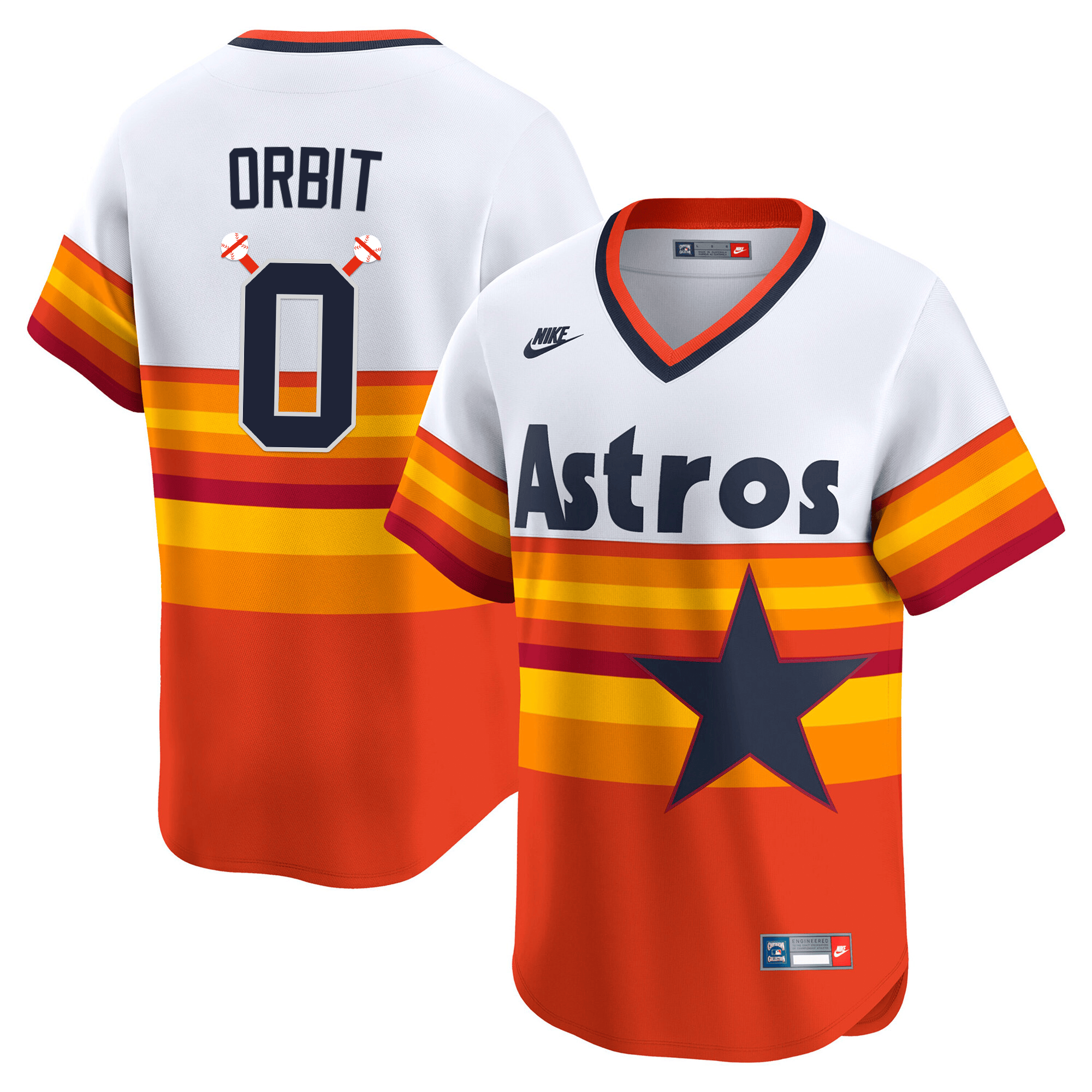 HOU Throwback Vapor Premier Limited Jersey - All Stitched