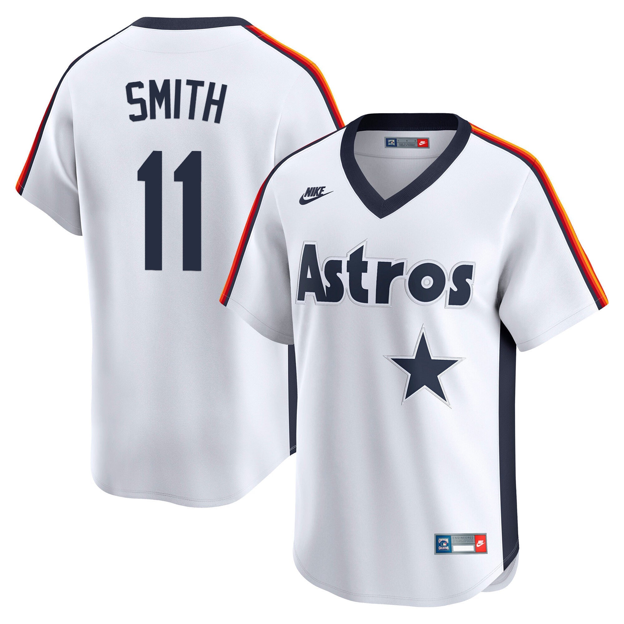 HOU Throwback Vapor Premier Limited Jersey - All Stitched