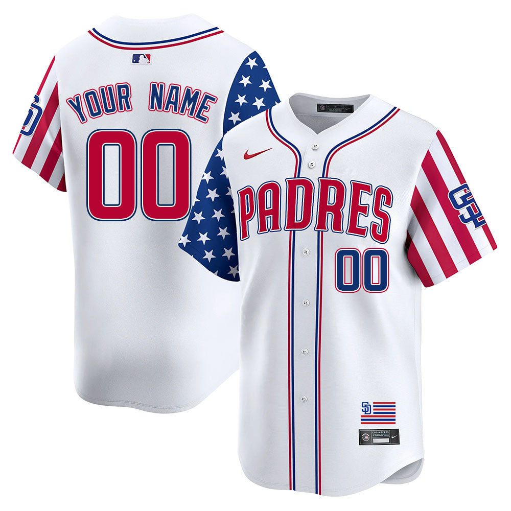 Custom Gender/Name SD Independence Day Jersey - All Stitched