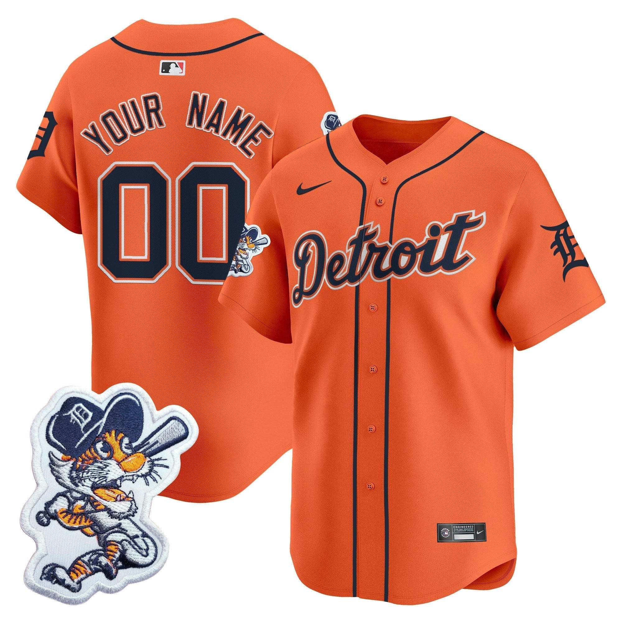 DET Paws Patch Vapor Premier Limited Custom Jersey - All Stitched