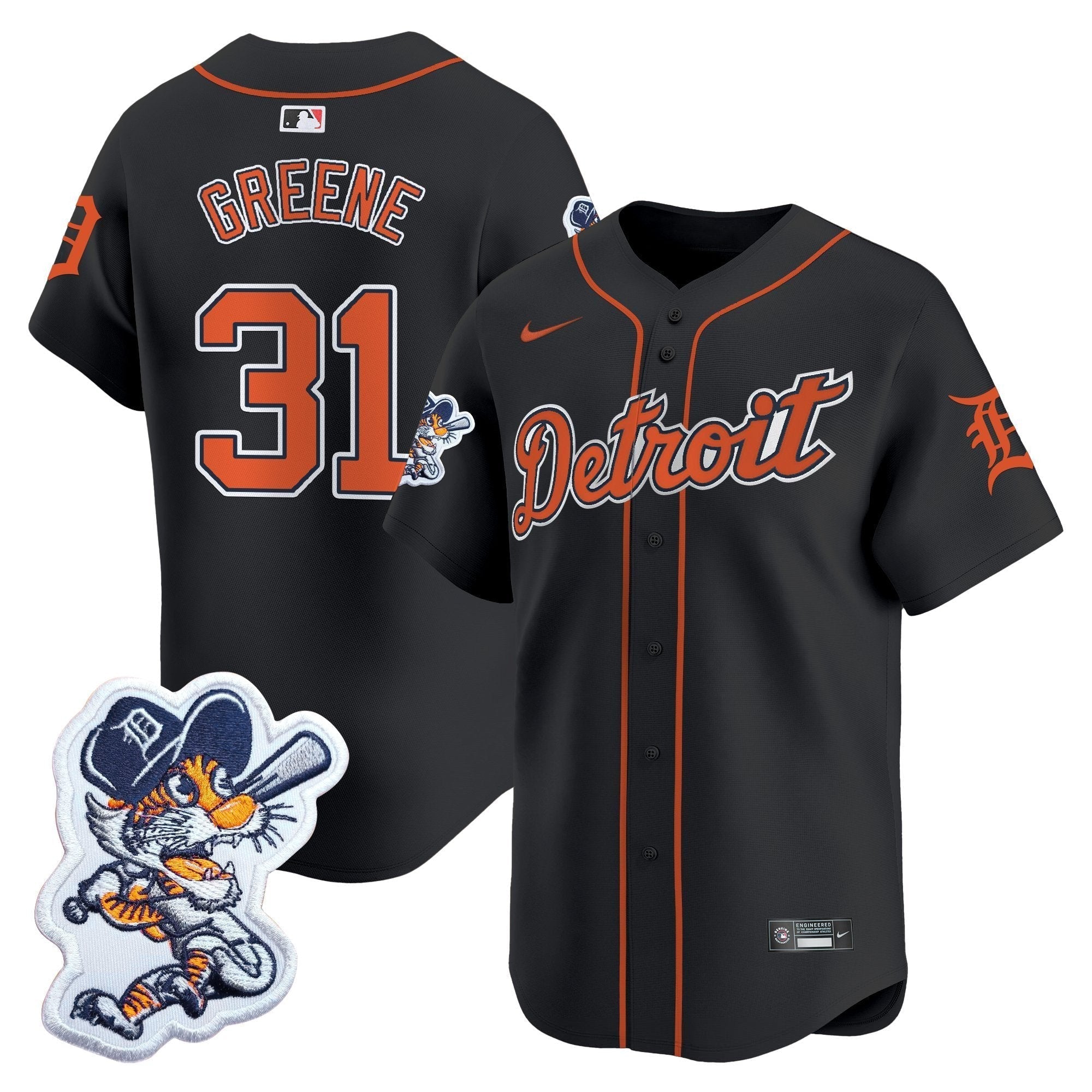 DET Paws Patch Vapor Premier Limited Jersey - All Stitched