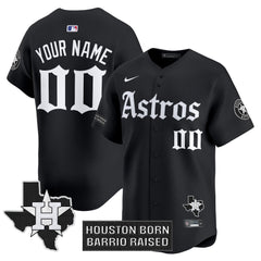 HOU 'Gothic Edition' Vapor Premier Limited Custom Jersey - All Stitched
