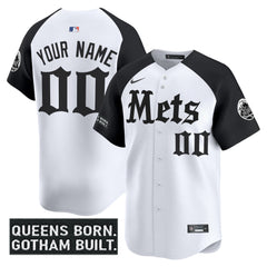 NYM 'Gotham Gothic Edition' Vapor Premier Limited Custom Jersey - All Stitched