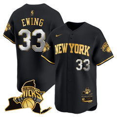 NYK Vapor Baseball Jersey - All Stitched