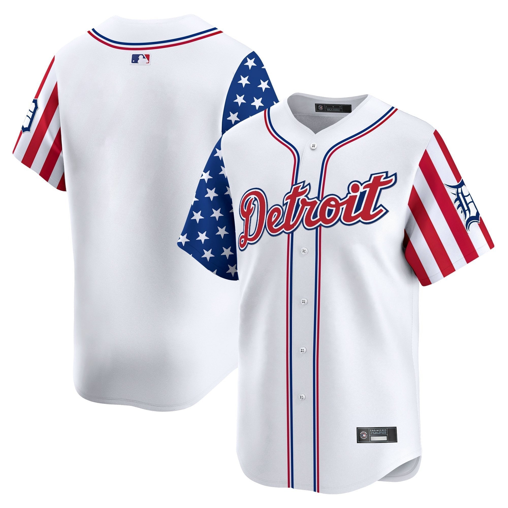 DET 2025 Independence Day Vapor Premier Limited Jersey - All Stitched