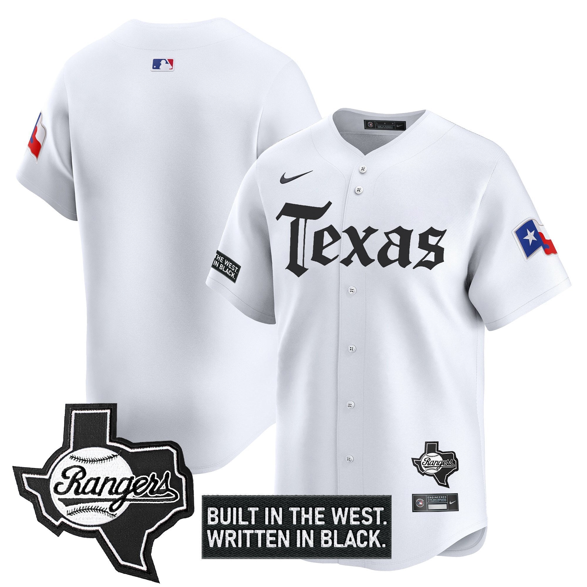 Texas  'Gothic Frontier Edition' Vapor Premier Limited Jersey - All Stitched n2