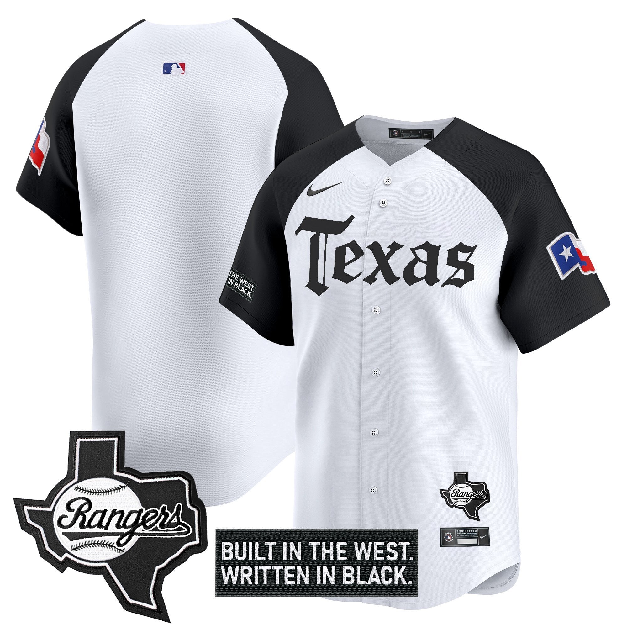 Texas  'Gothic Frontier Edition' Vapor Premier Limited Jersey - All Stitched n2
