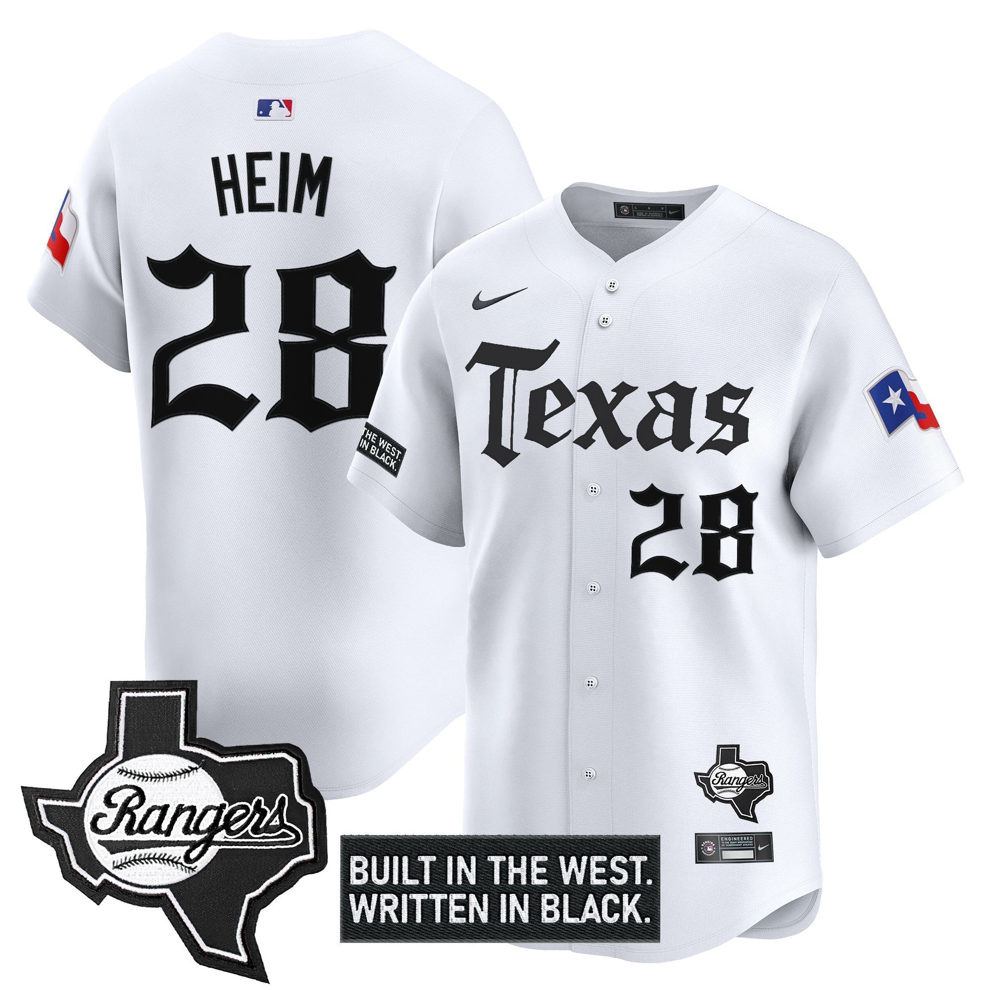 Texas  'Gothic Frontier Edition' Vapor Premier Limited Jersey - All Stitched n2