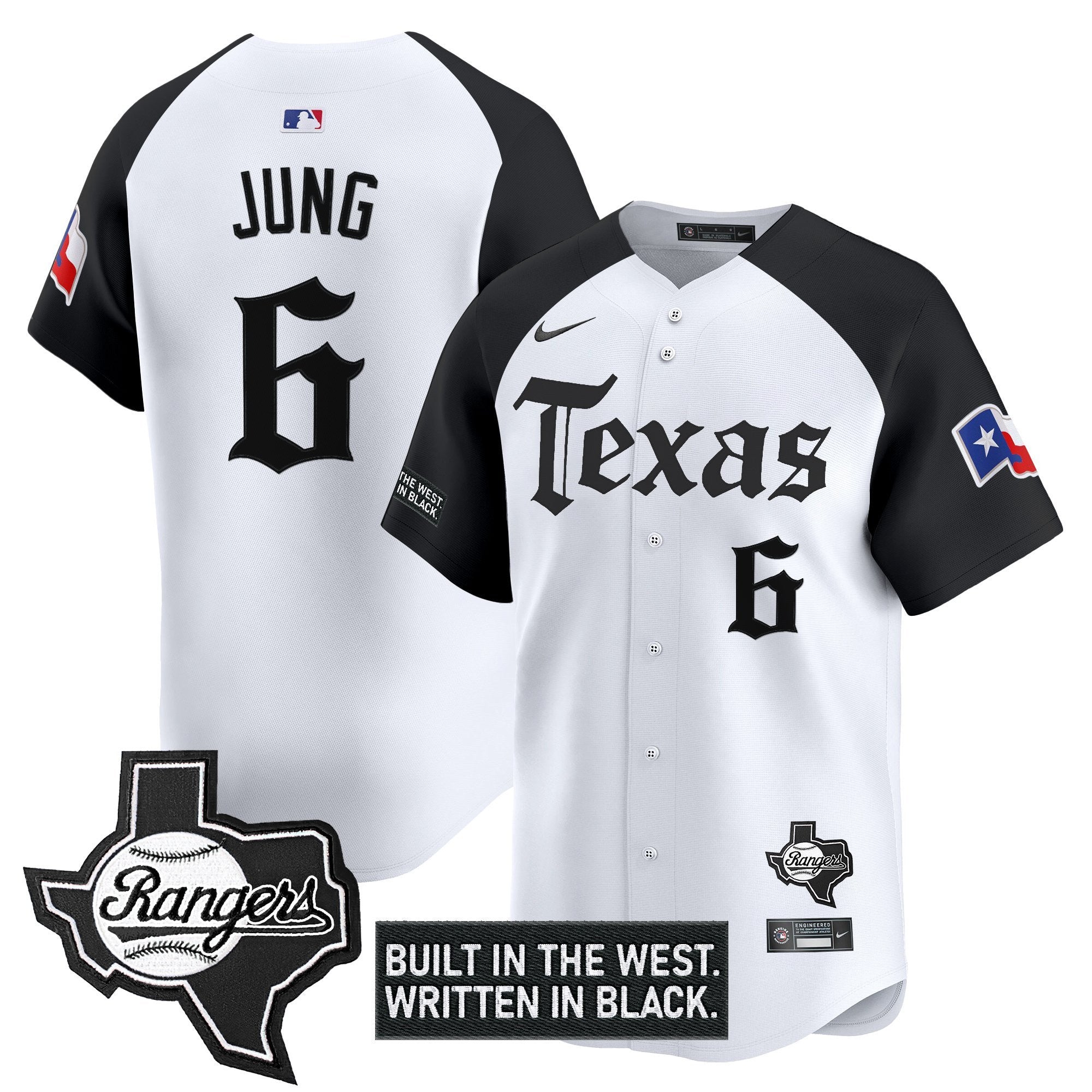 Texas  'Gothic Frontier Edition' Vapor Premier Limited Jersey - All Stitched n2