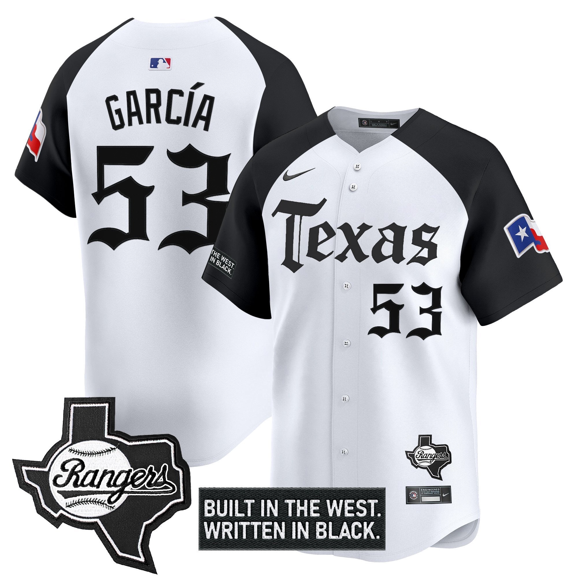 Texas  'Gothic Frontier Edition' Vapor Premier Limited Jersey - All Stitched n2