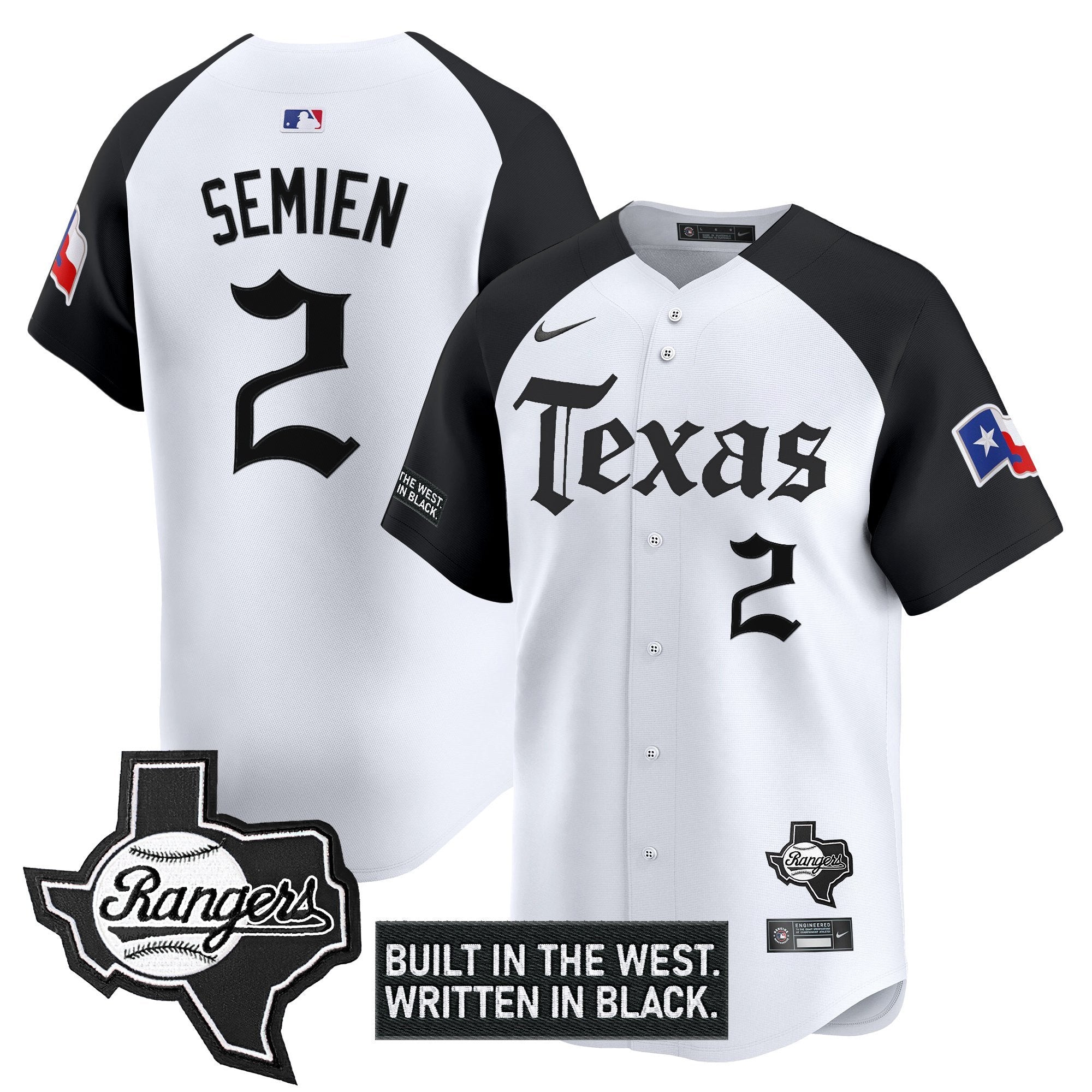 Texas  'Gothic Frontier Edition' Vapor Premier Limited Jersey - All Stitched n2