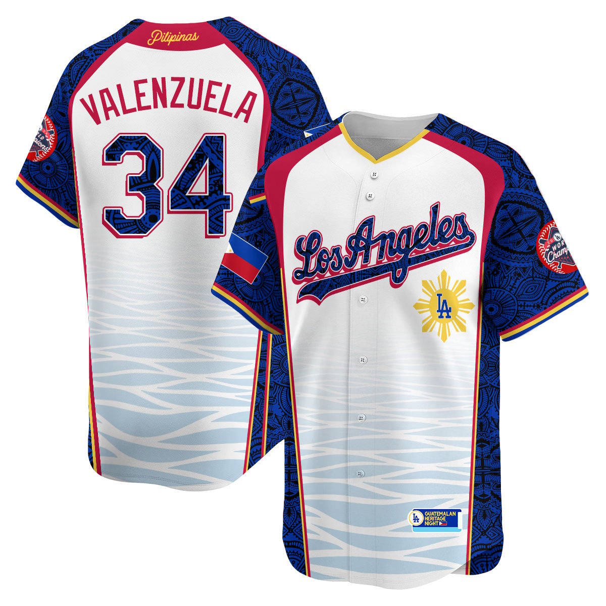 LAD Filipino Heritage Night Jersey - Stitched