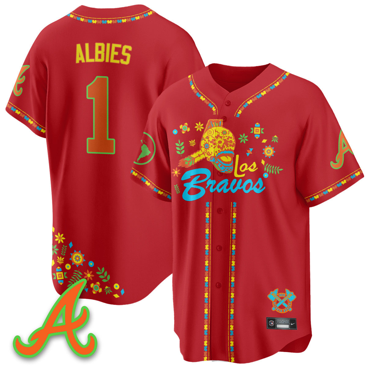 ATL 2025 "Los Bravos" Jersey V2 - All Stitched