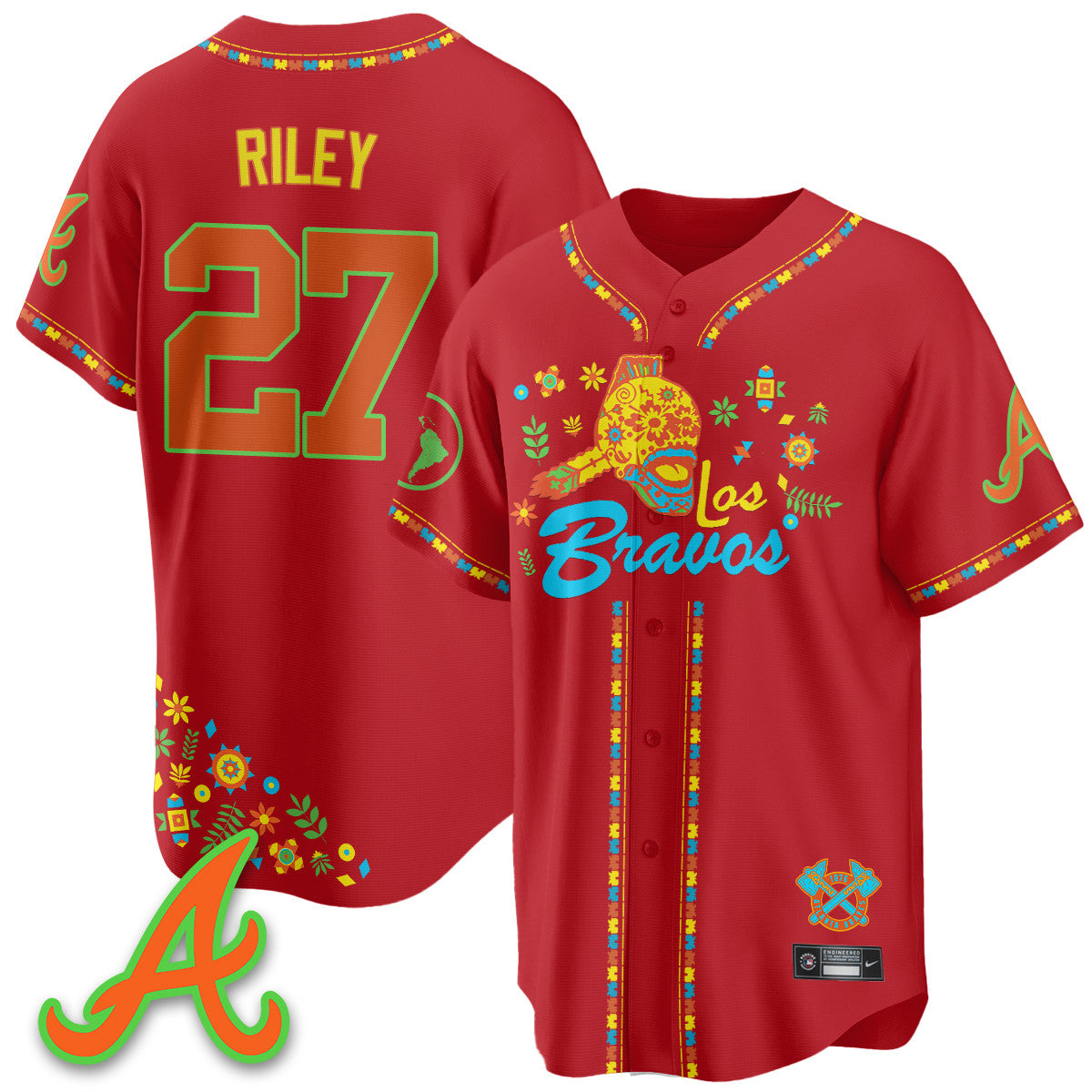 ATL 2025 "Los Bravos" Jersey V2 - All Stitched