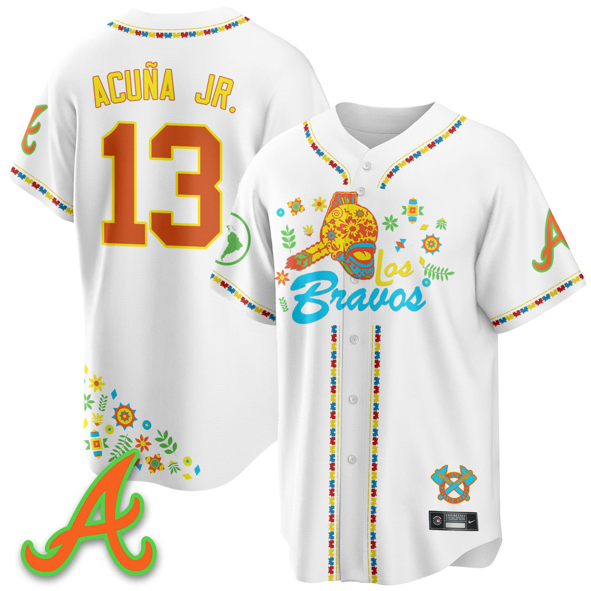 ATL 2025 "Los Bravos" Jersey V2 - All Stitched