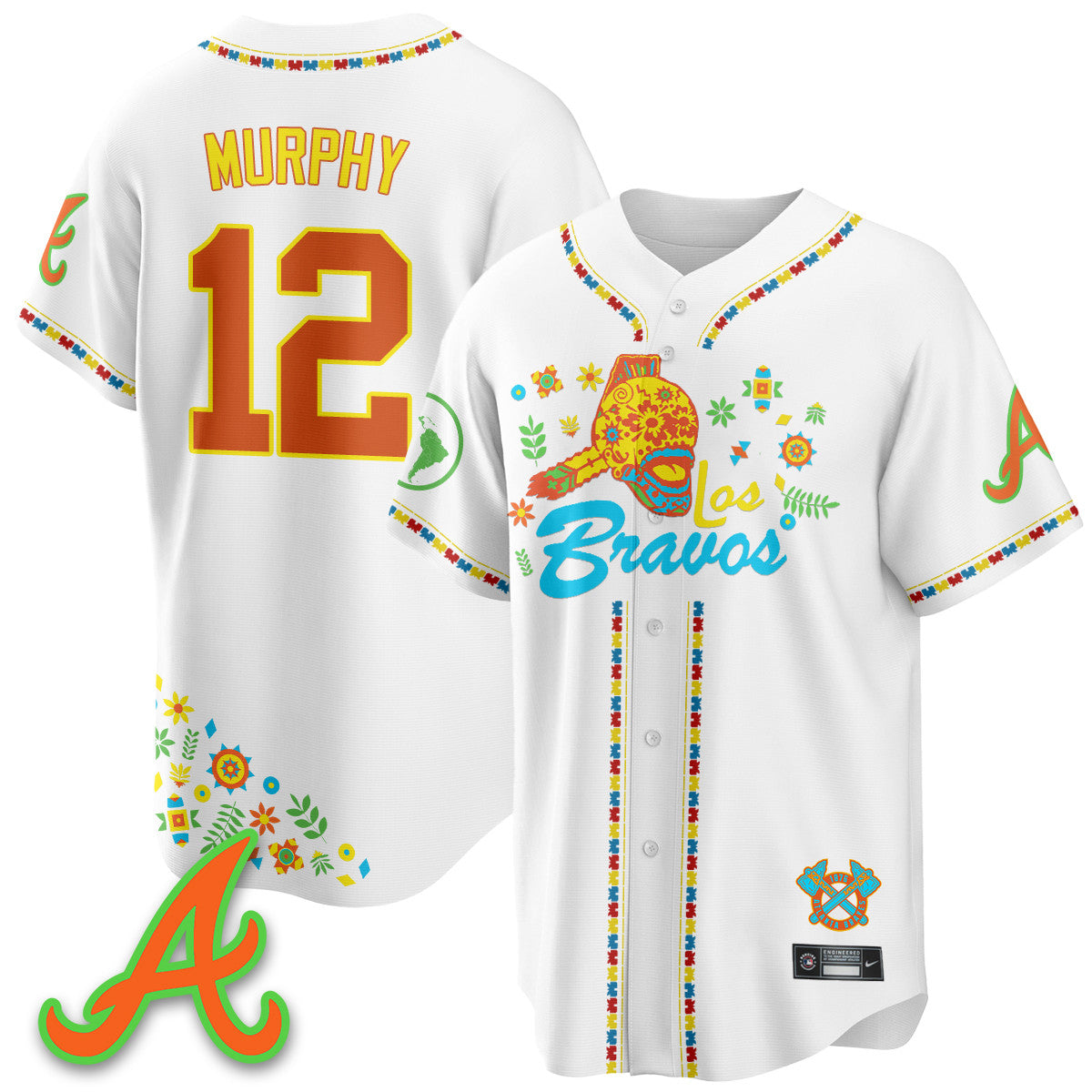 ATL 2025 "Los Bravos" Jersey V2 - All Stitched