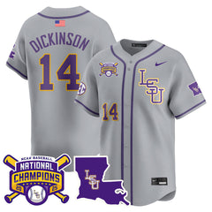 LSU 2025 World Series Champions Limited Jersey - All Stitched