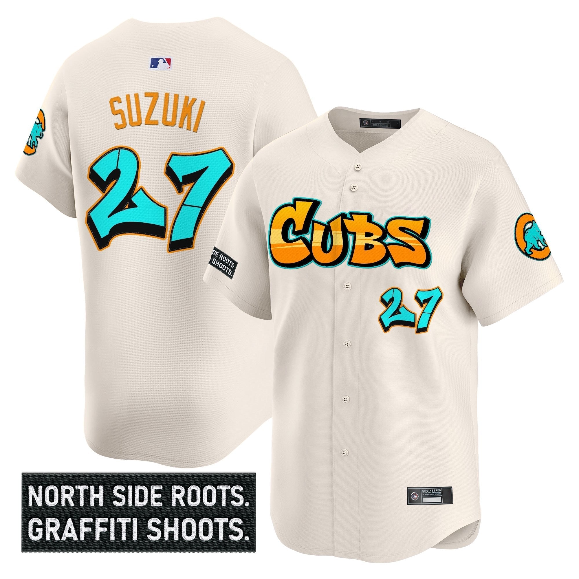 CHC 'Graffiti North Side Edition' Vapor Premier Limited Jersey - All Stitched