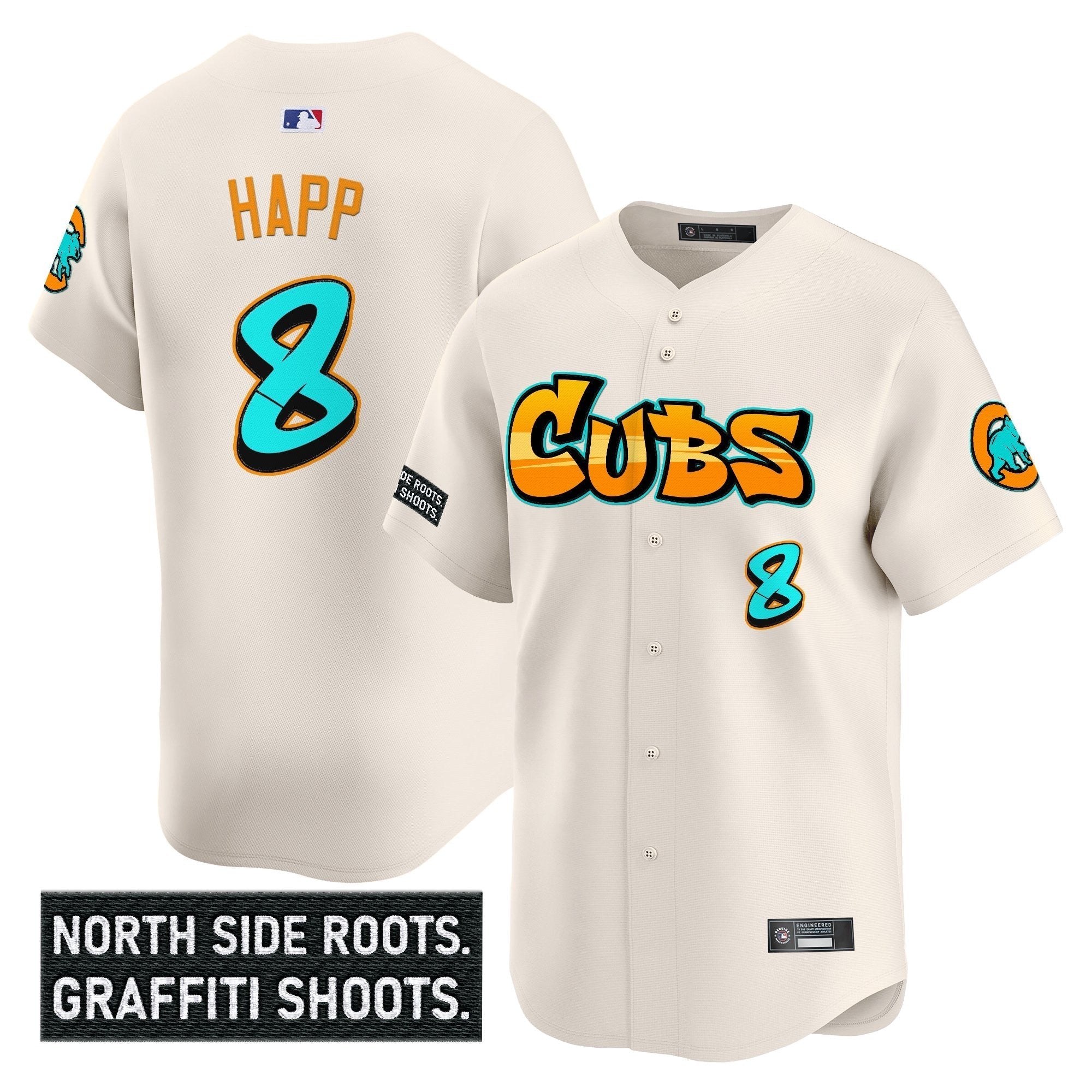 CHC 'Graffiti North Side Edition' Vapor Premier Limited Jersey - All Stitched