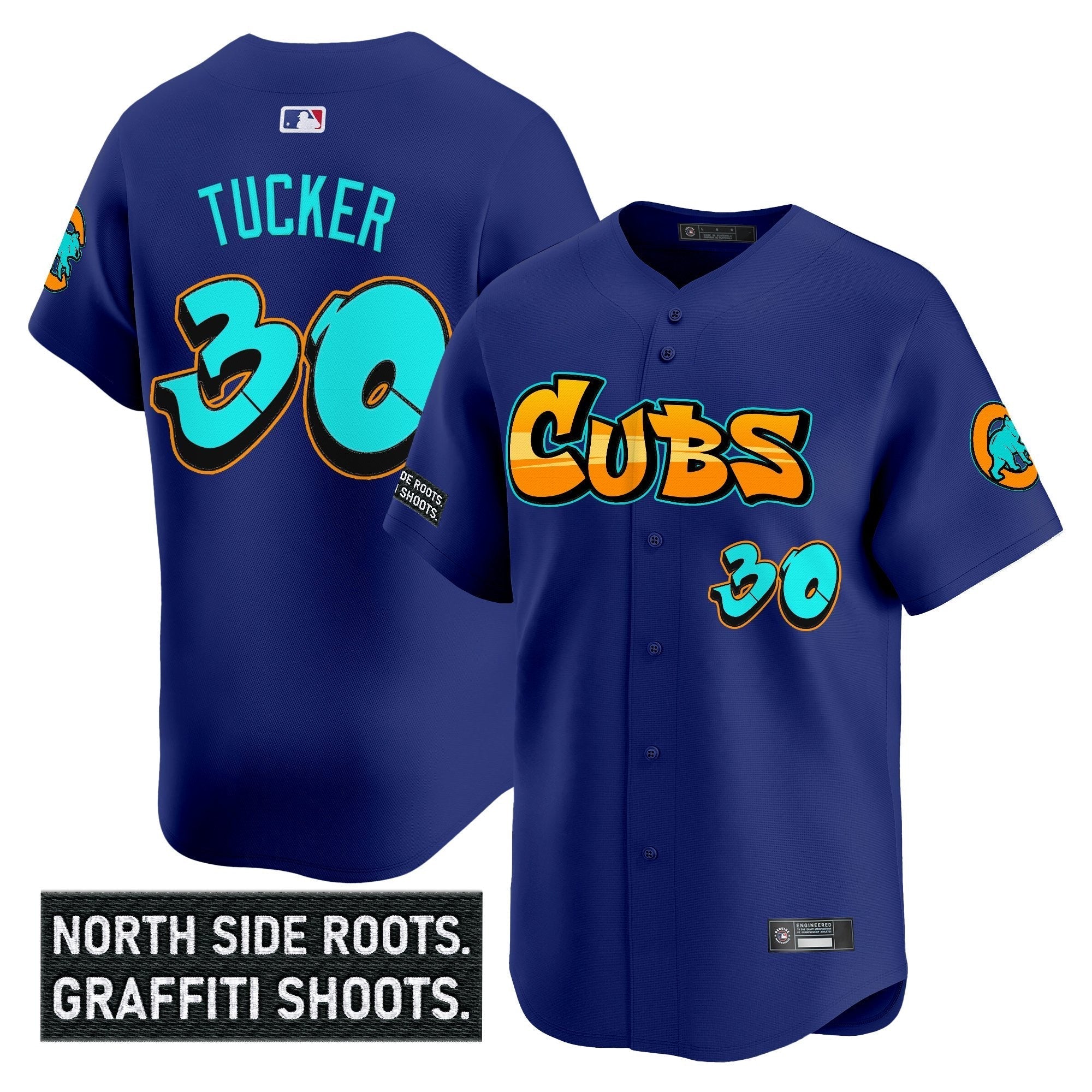 CHC 'Graffiti North Side Edition' Vapor Premier Limited Jersey - All Stitched