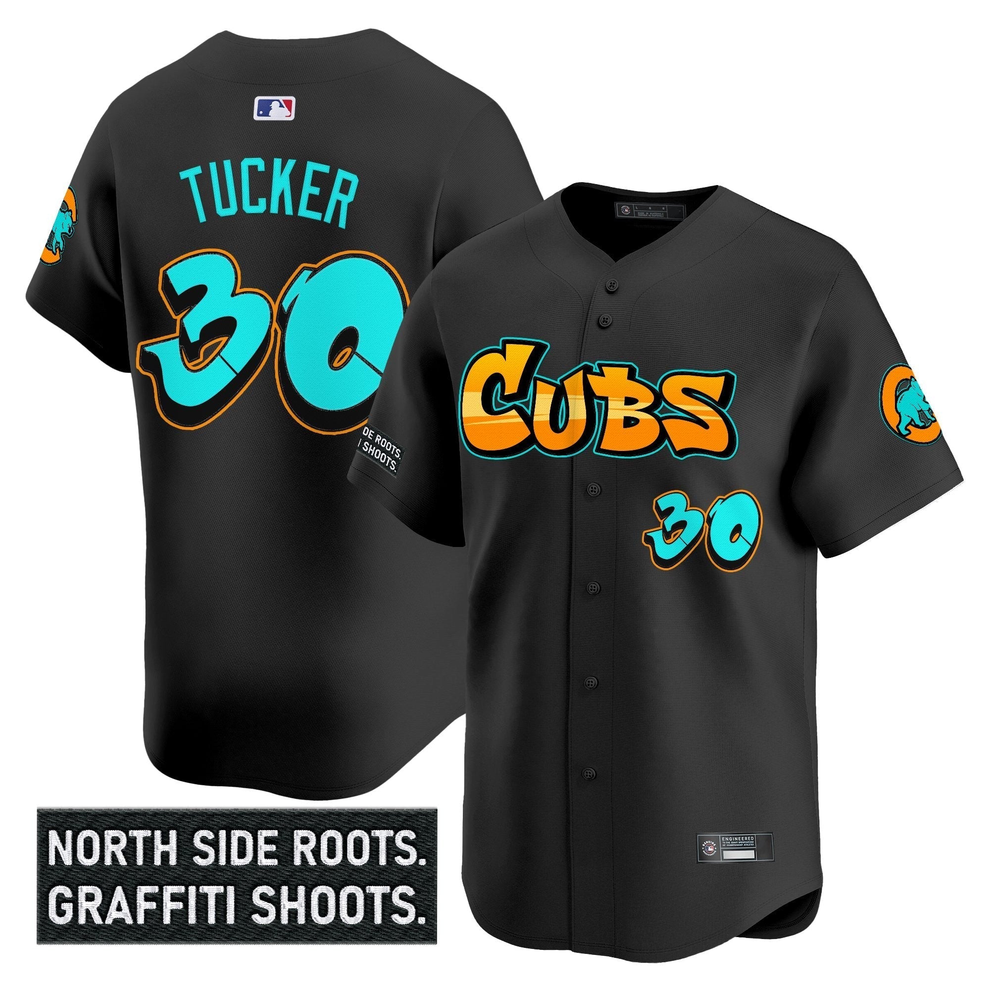 CHC 'Graffiti North Side Edition' Vapor Premier Limited Jersey - All Stitched