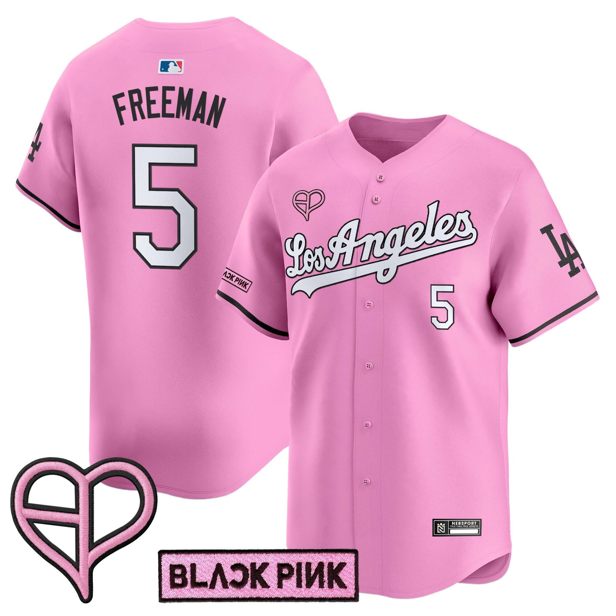 LAD x BLACKPINK 2025 Vapor Premier Limited Jersey - All Stitched