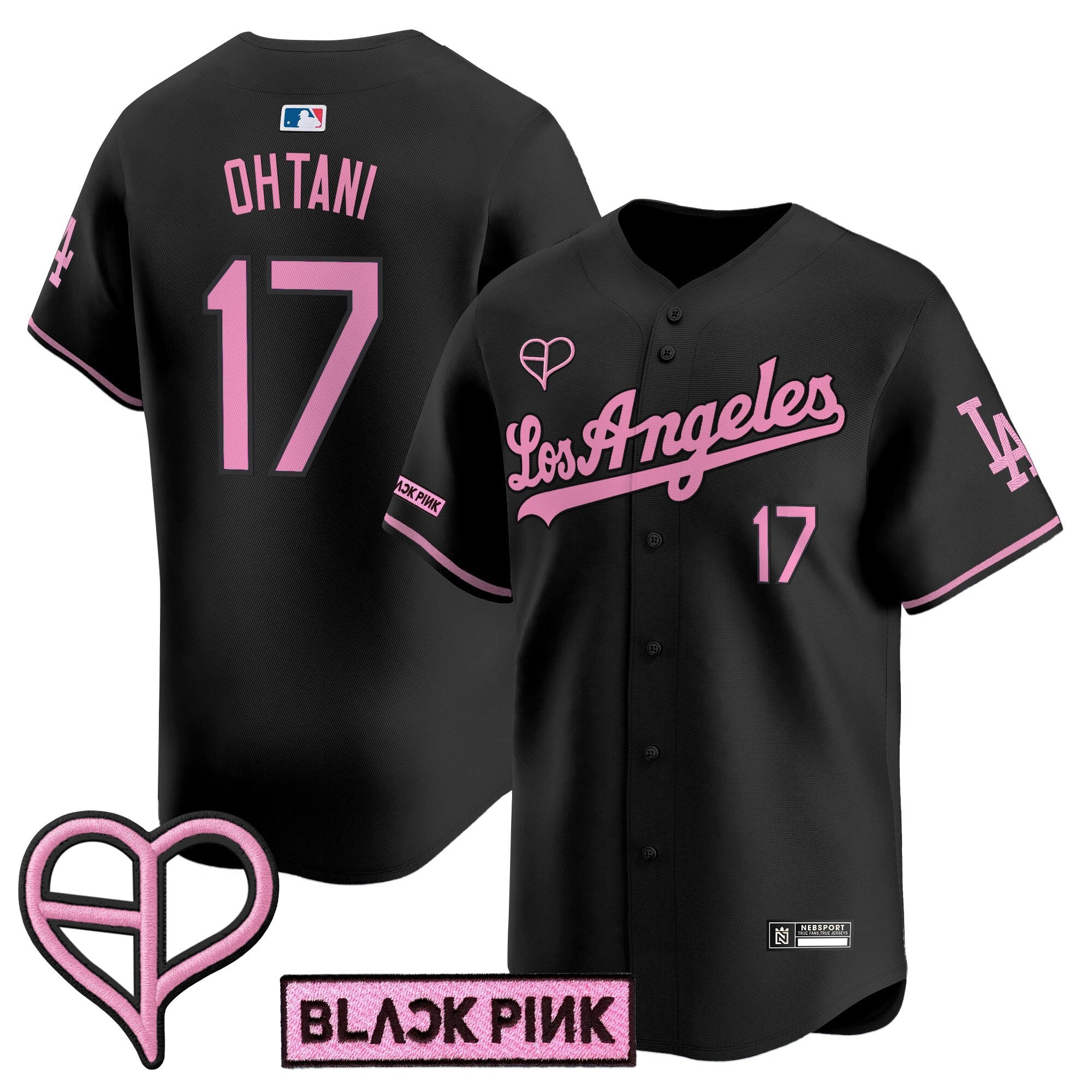 LAD x BLACKPINK 2025 Vapor Premier Limited Jersey - All Stitched