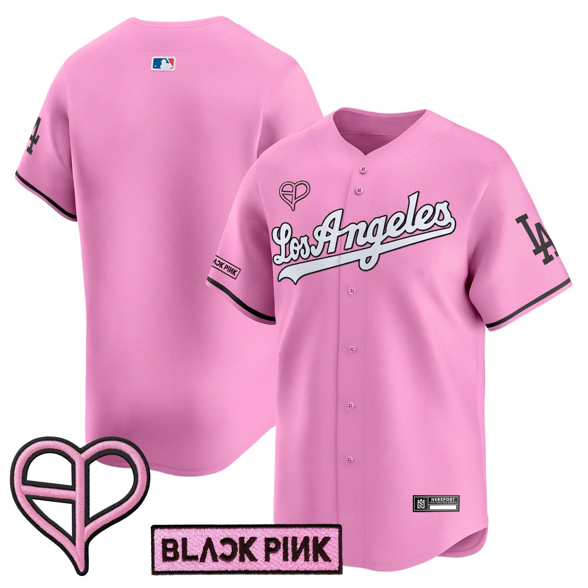 LAD x BLACKPINK 2025 Vapor Premier Limited Jersey - All Stitched