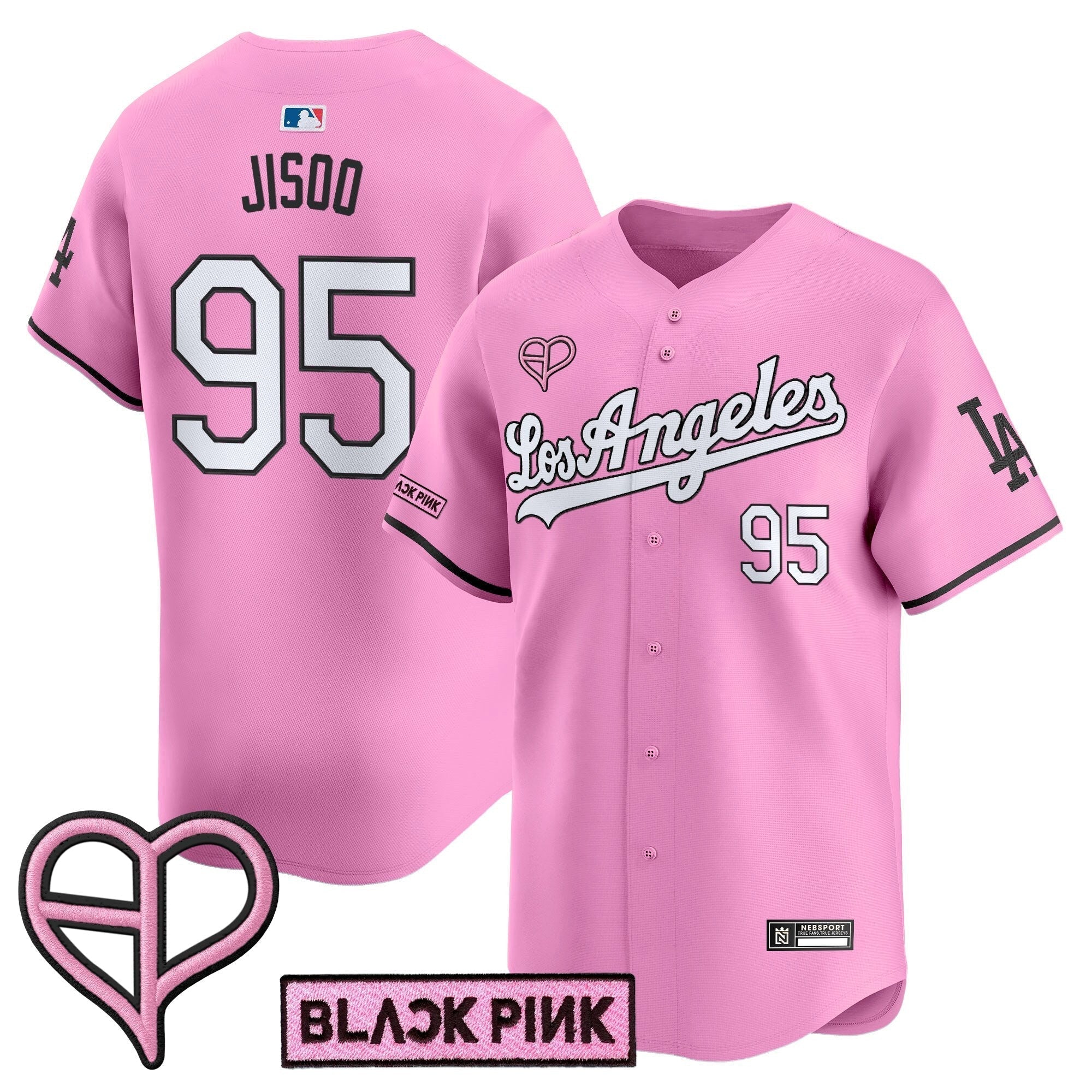 LAD x BLACKPINK 2025 Vapor Premier Limited Jersey - All Stitched