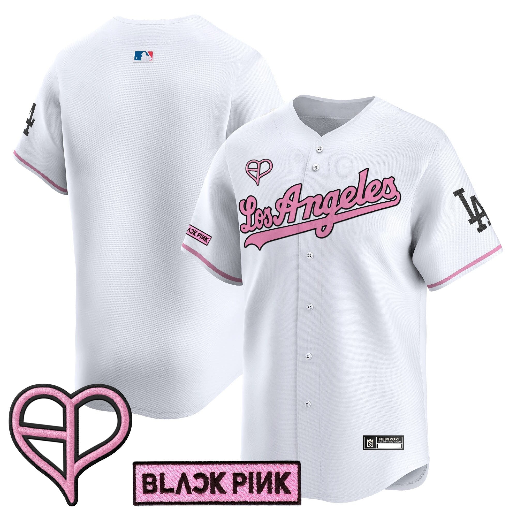 LAD x BLACKPINK 2025 Vapor Premier Limited Jersey - All Stitched