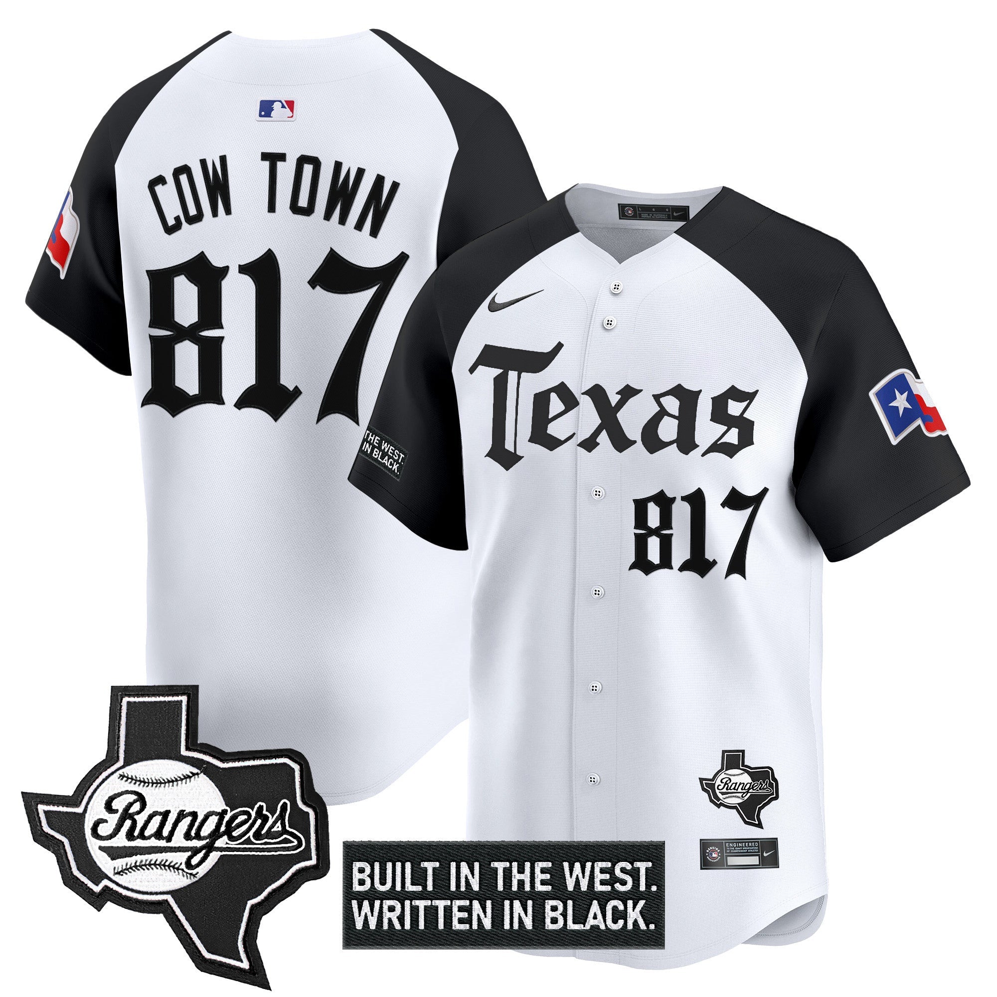 Texas  'Gothic Frontier Edition' Vapor Premier Limited Jersey - All Stitched n2