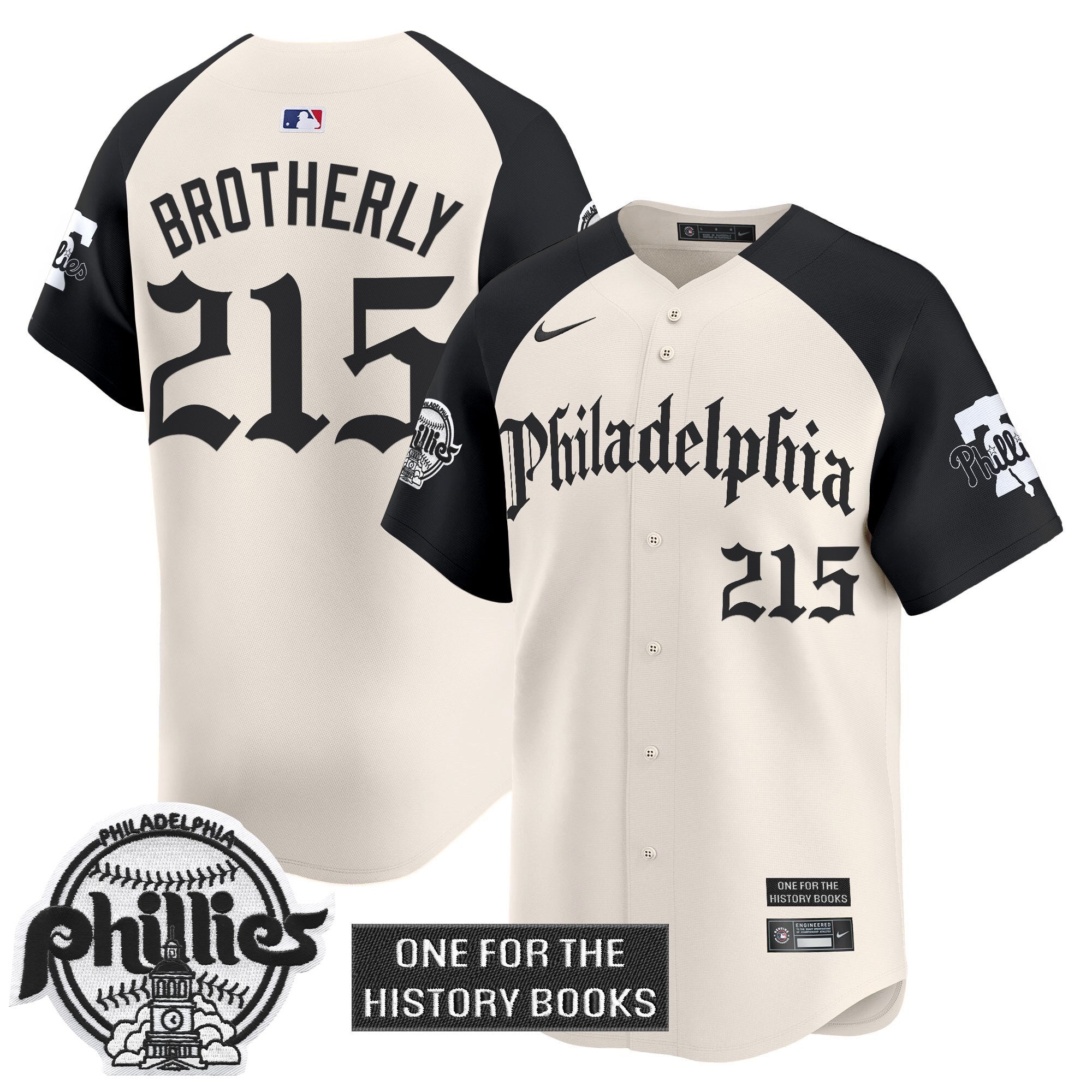 Phillies 'Retro Newspaper Edition' Vapor Premier Limited Jersey - All Stitched
