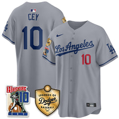 Dodgers Ron Cey "Legends Of Dodgers Baseball" Jersey - All Stitched