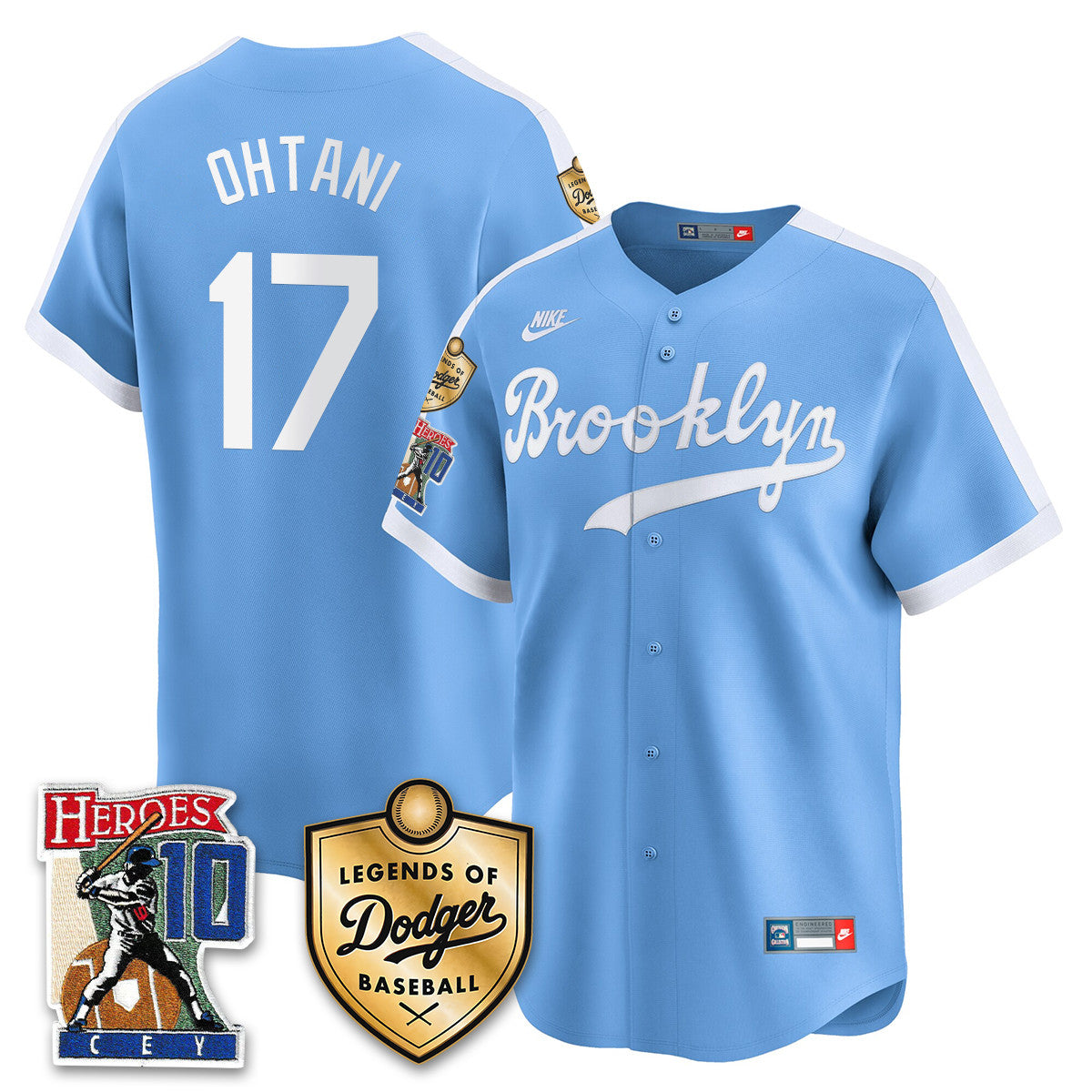 Dodgers Ron Cey "Legends Of Dodgers Baseball" Jersey - All Stitched