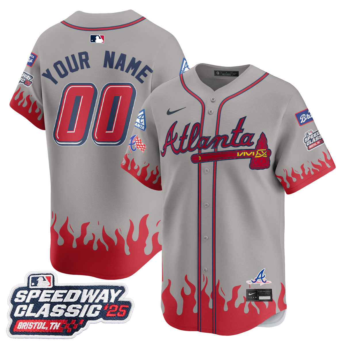 ATL 2025 Speedway Classic Limited Custom Jersey V2 - All Stitched