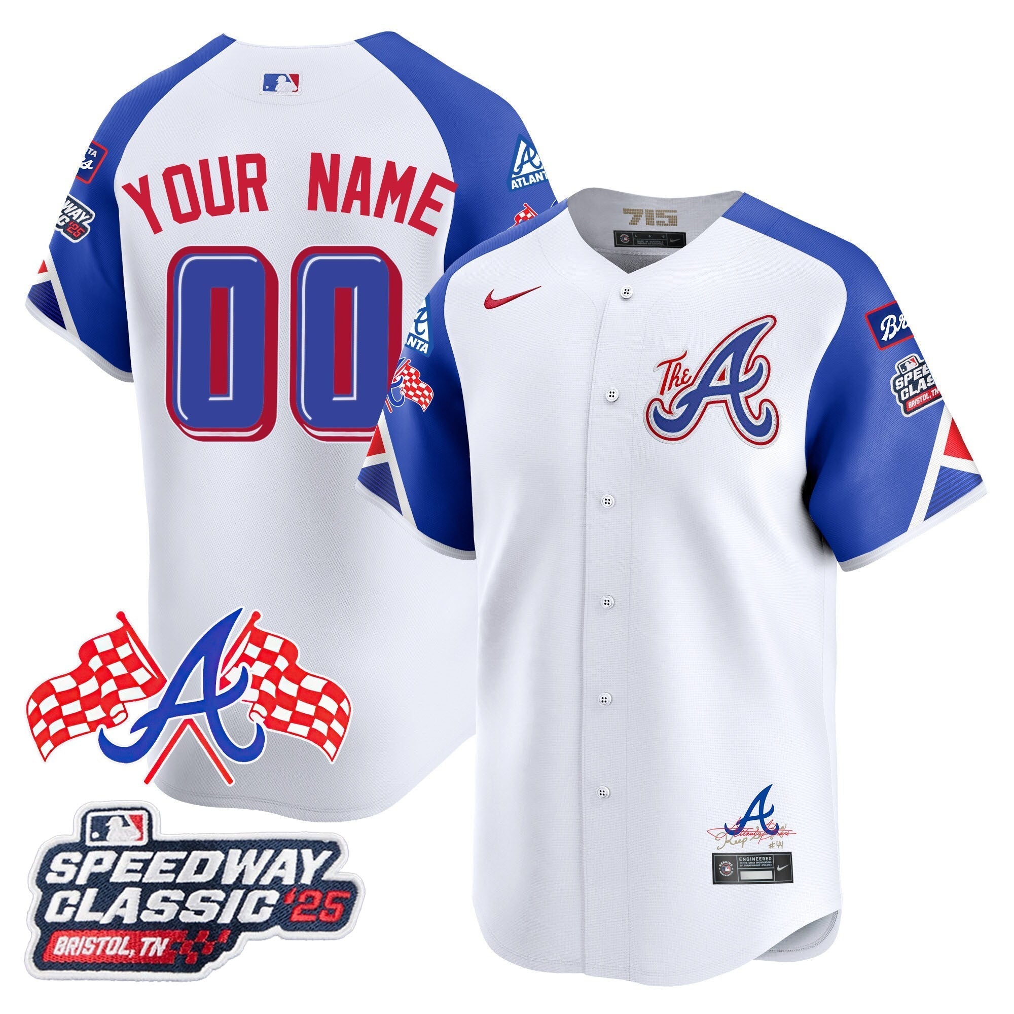 ATL 2025 Speedway Classic Limited Custom Jersey V1 - All Stitched