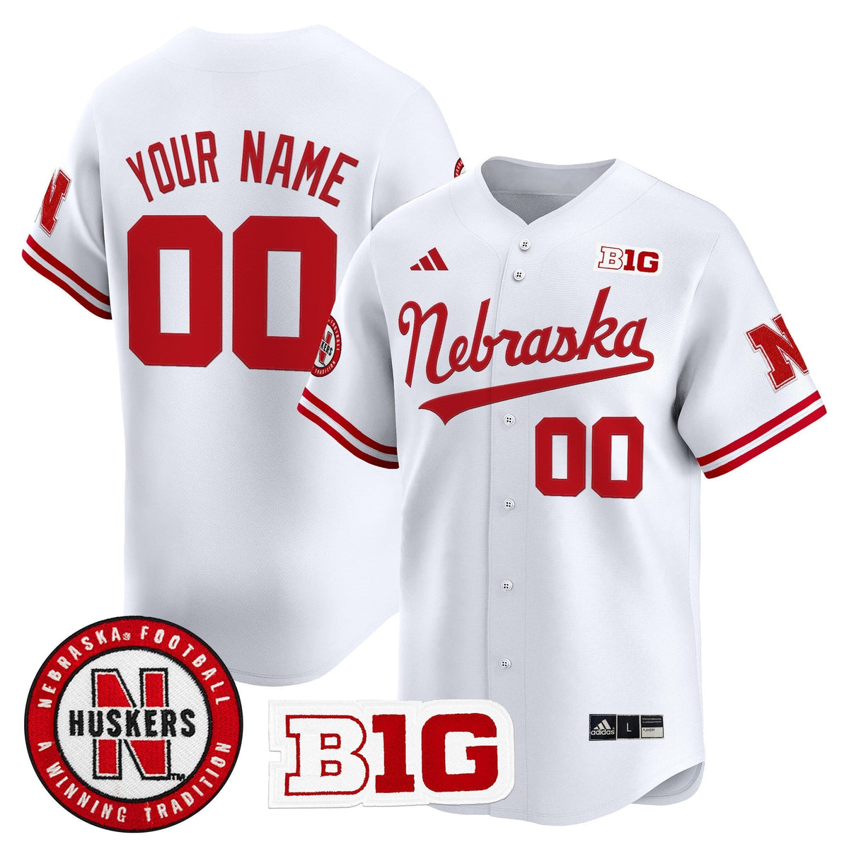 NEB 2025 Vapor Baseball Custom Jersey - All Stitched