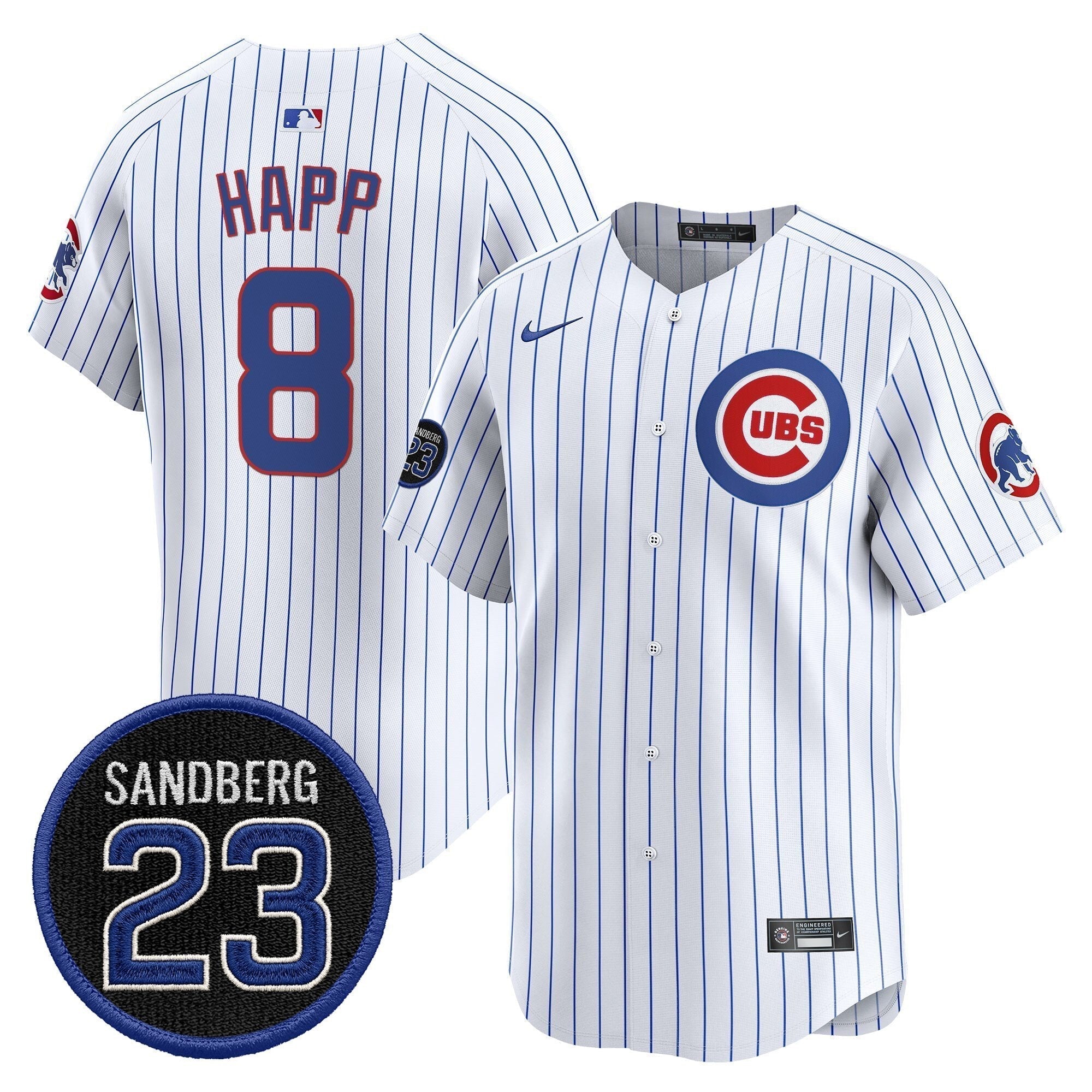 CHC 'Ryne Sandberg Tribute' Vapor Premier Limited Jersey V2 - All Stitched